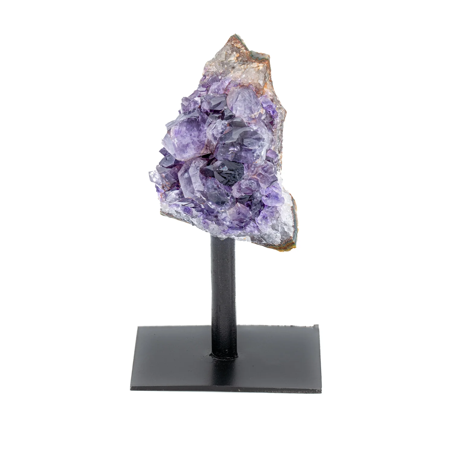 Amethyst Cluster - SOLD 3.11" with Stand - Brazilian - Image 3