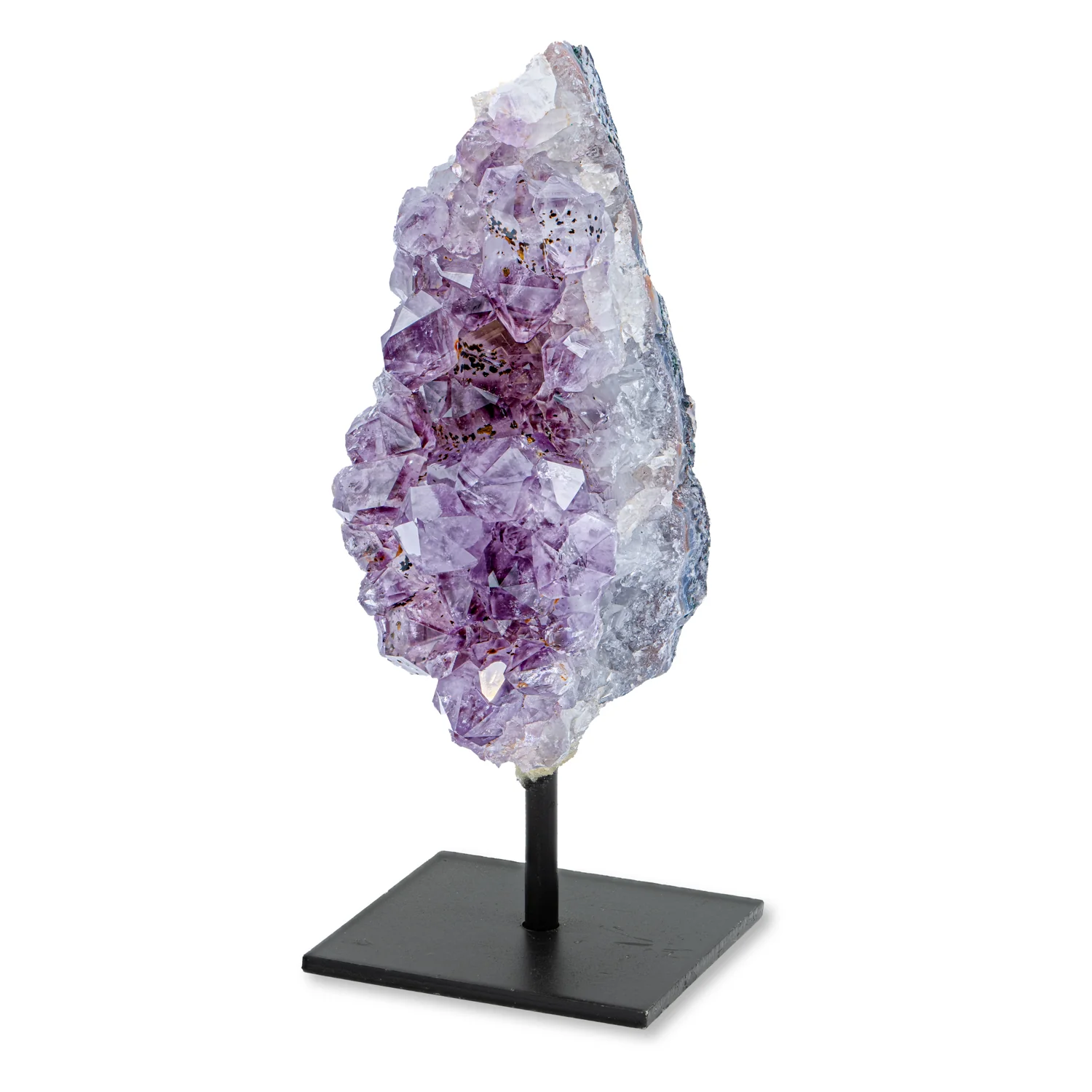 Amethyst Cluster - SOLD 5.11" with Stand - Brazilian