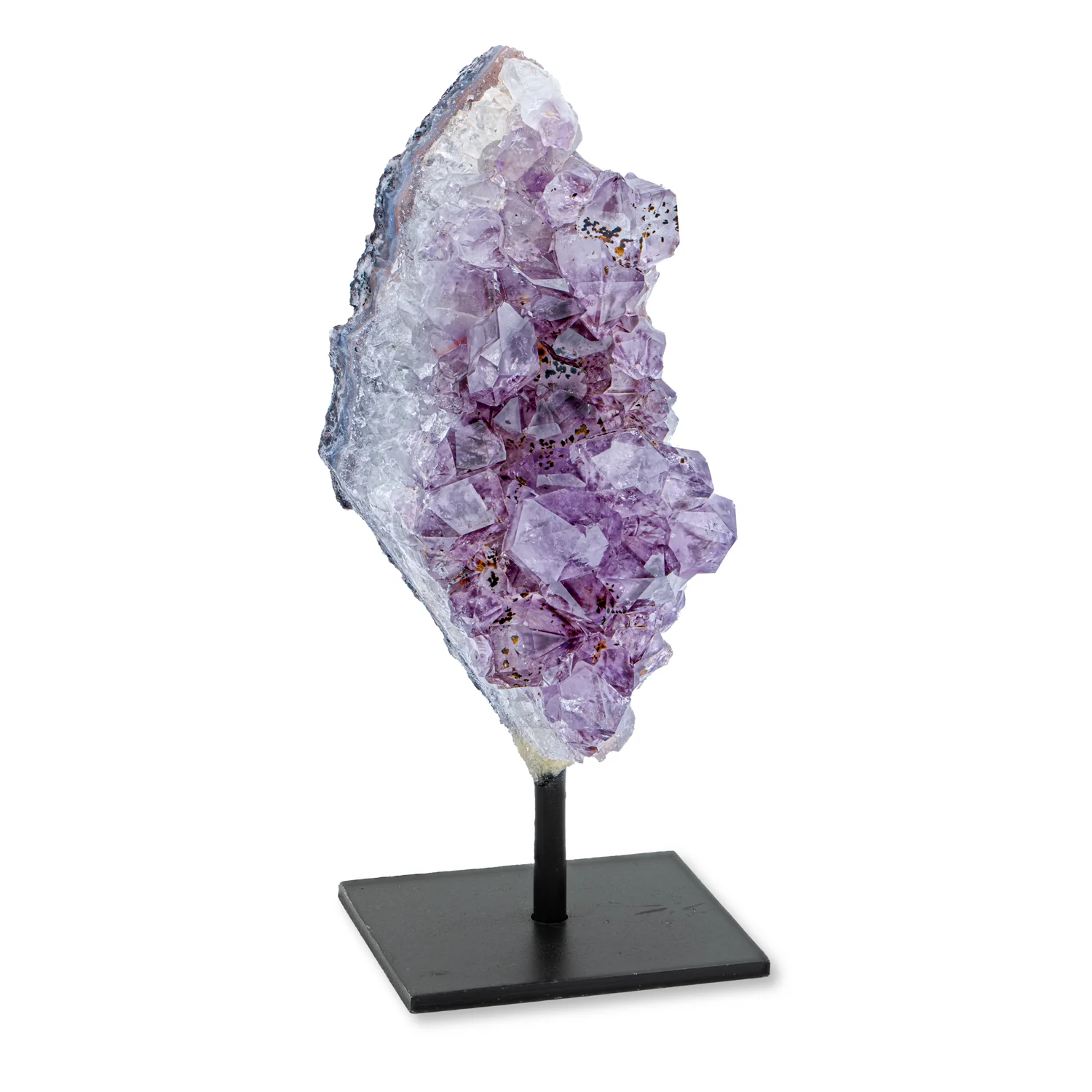 Amethyst Cluster - SOLD 5.11" with Stand - Brazilian - Image 4