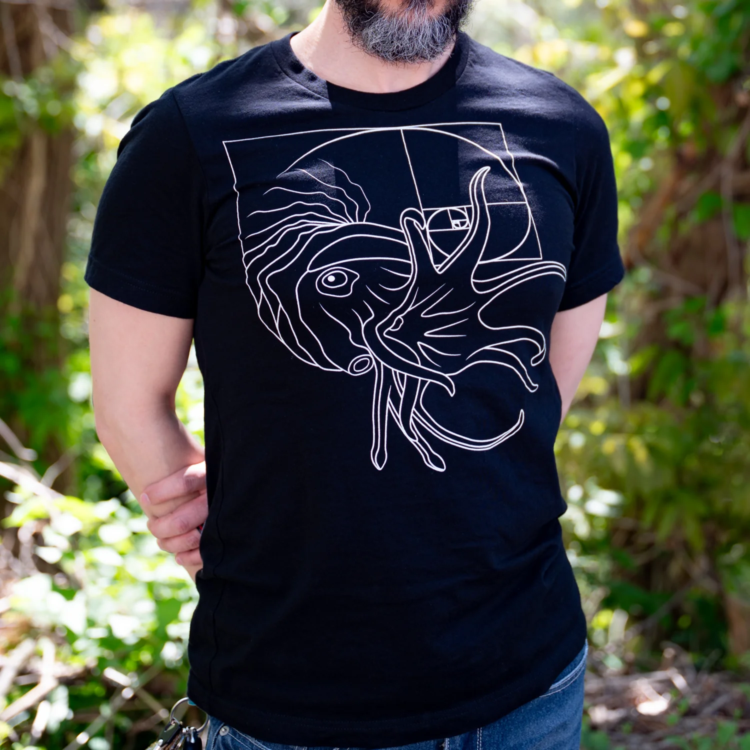 Ammonite Fibonacci T-shirt - Image 6