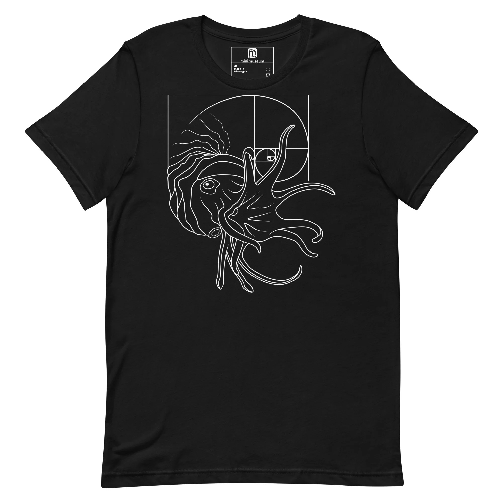 Ammonite Fibonacci T-shirt - Image 8