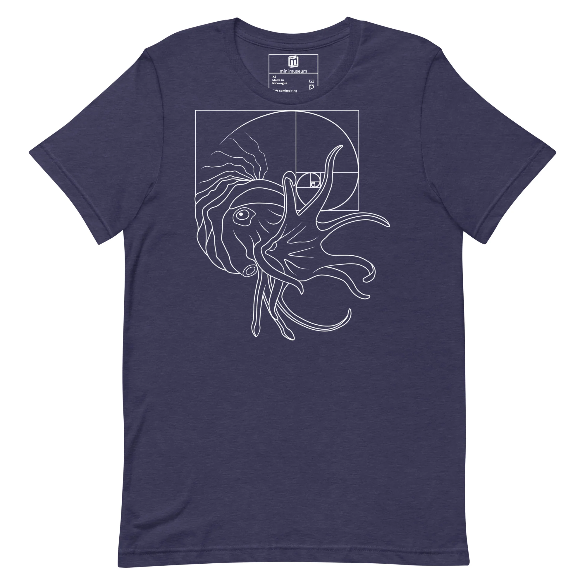 Ammonite Fibonacci T-shirt - Image 9