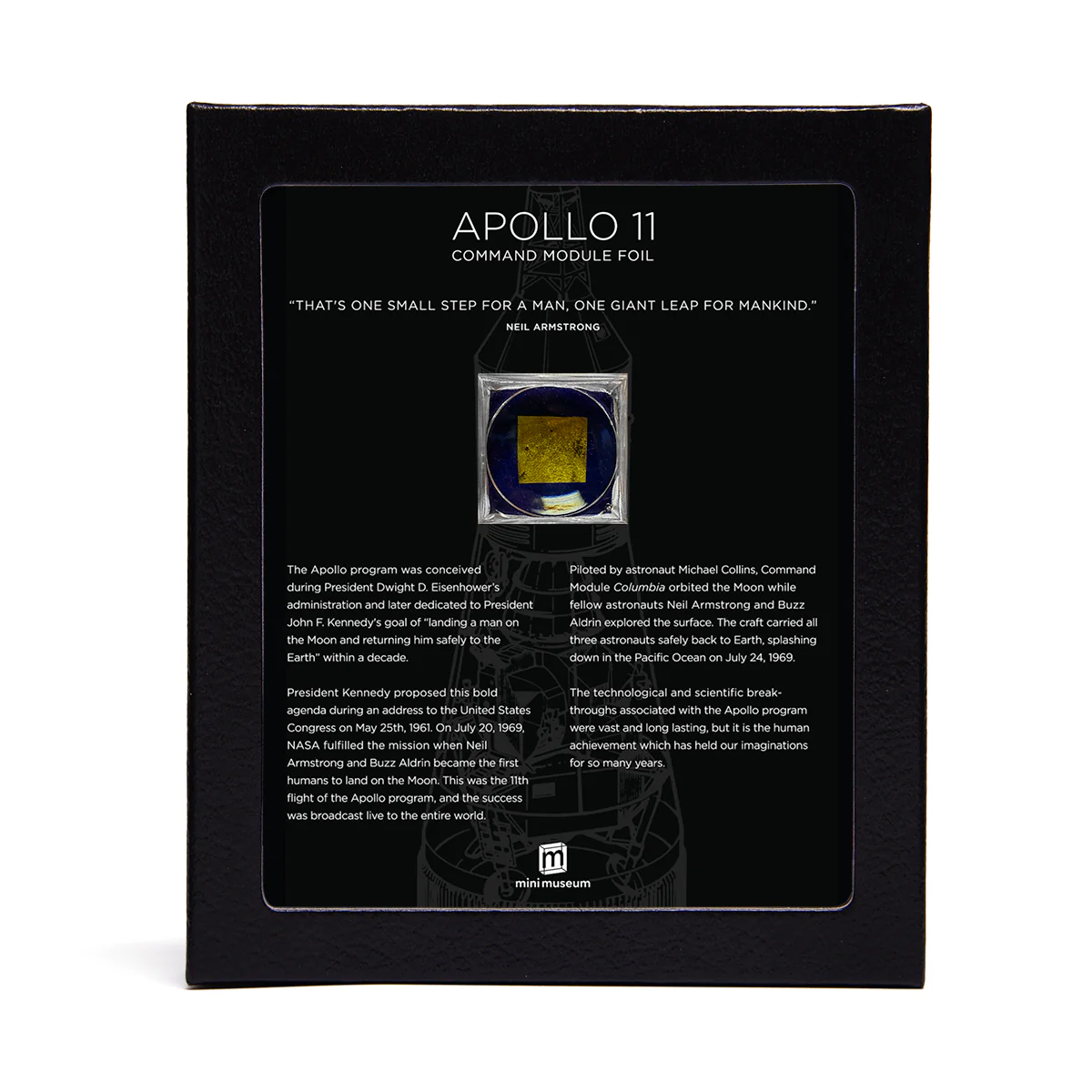 Apollo 11 Command Module Foil - 1 Square Centimeter - Image 4
