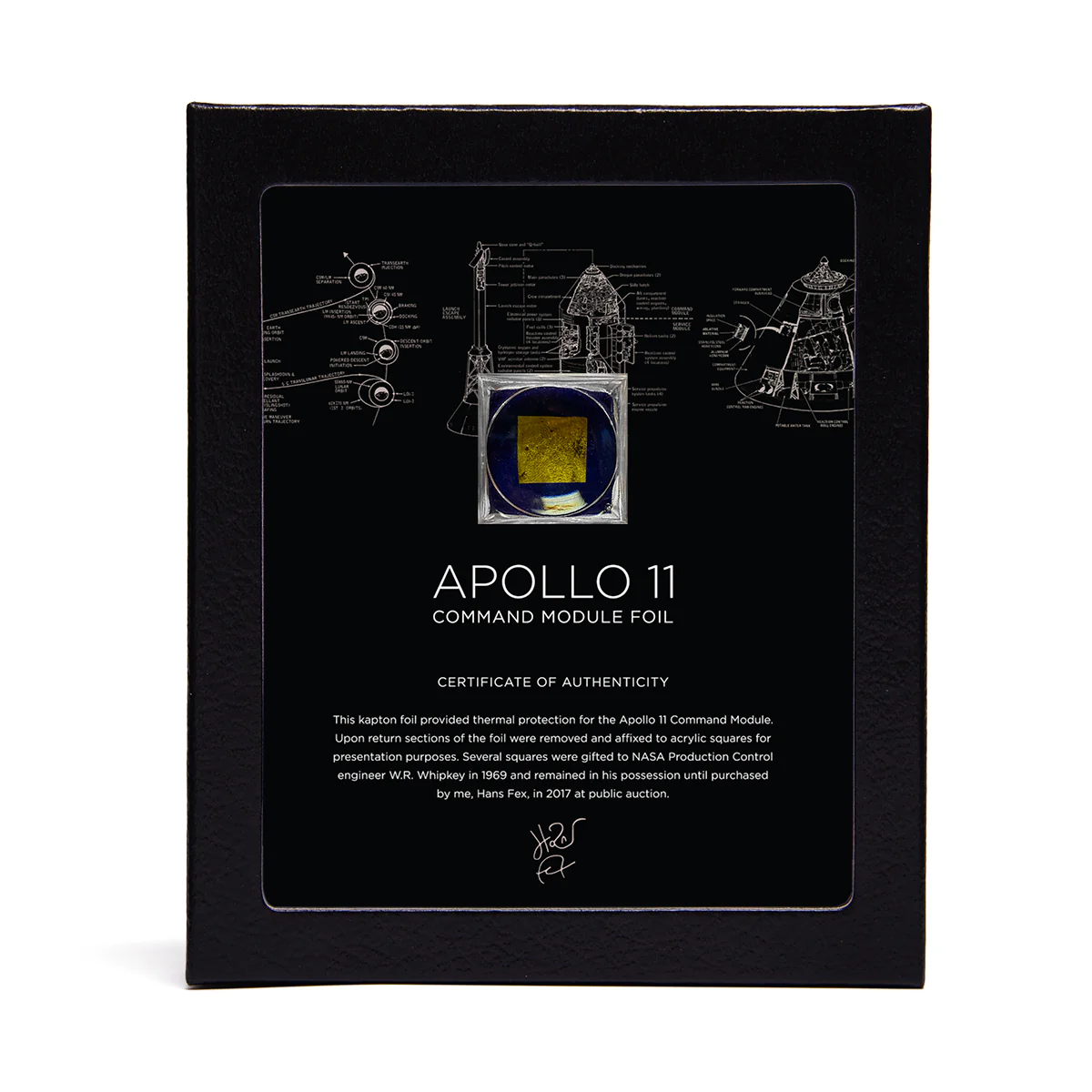 Apollo 11 Command Module Foil - 1 Square Centimeter - Image 5