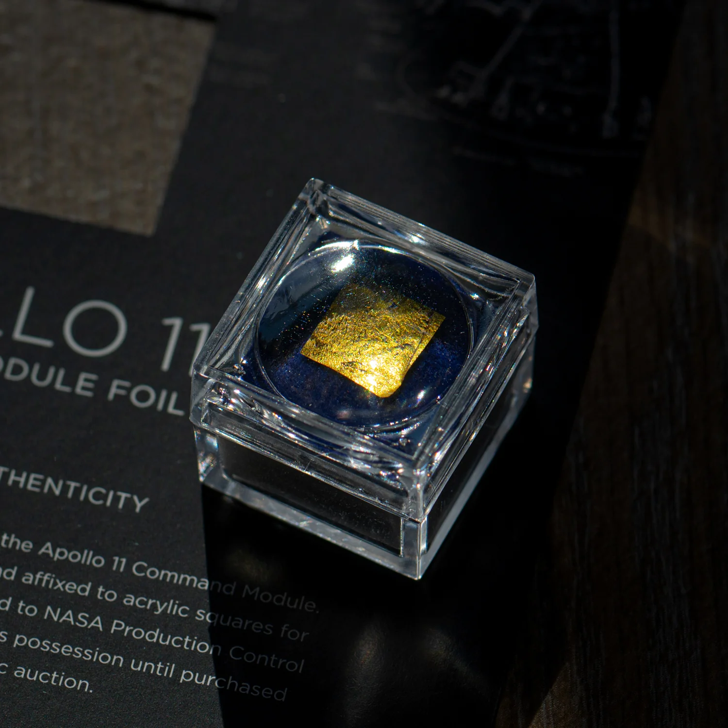 Apollo 11 Command Module Foil - 1 Square Centimeter - Image 7