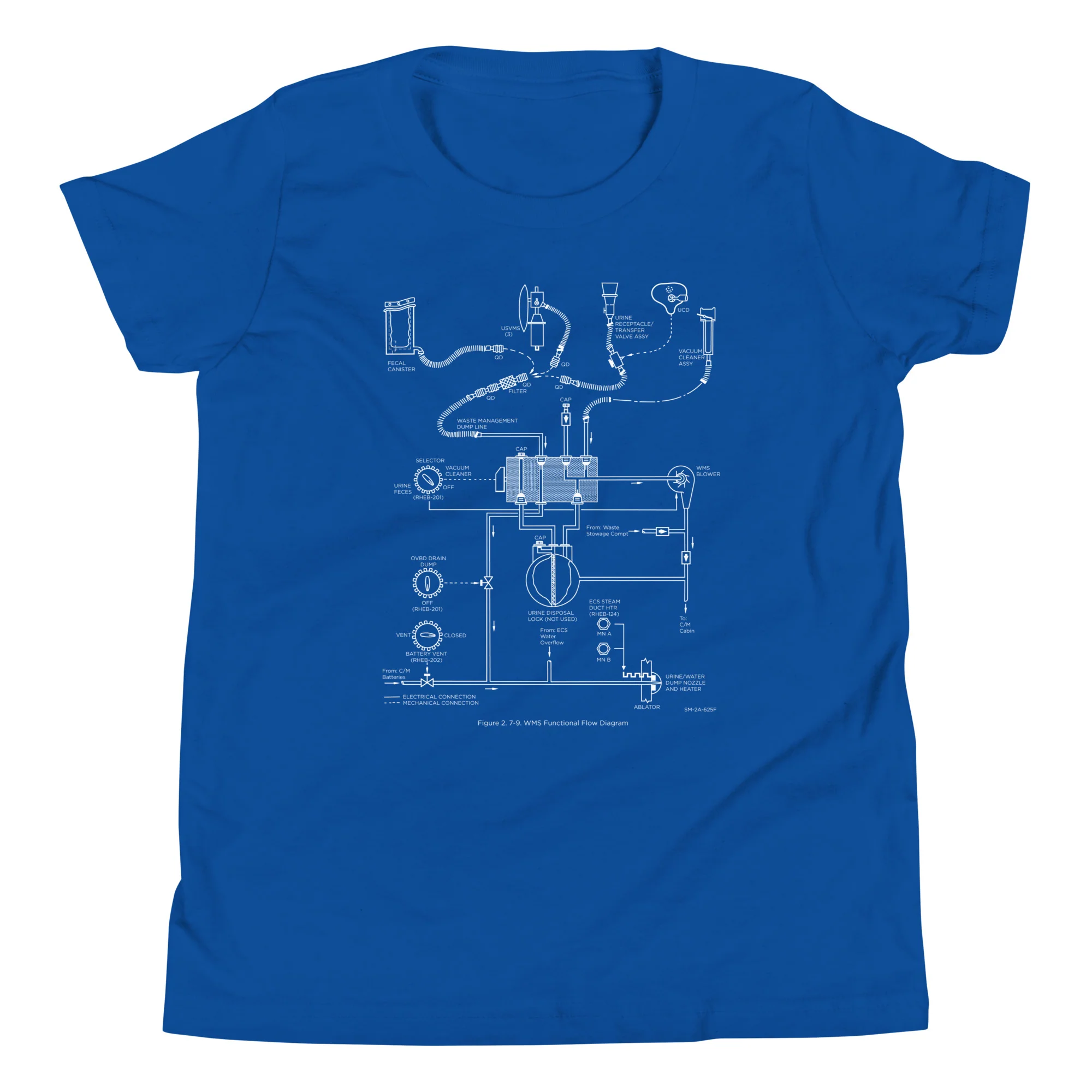 Apollo 11 Waste Management Youth T-Shirt - Image 2