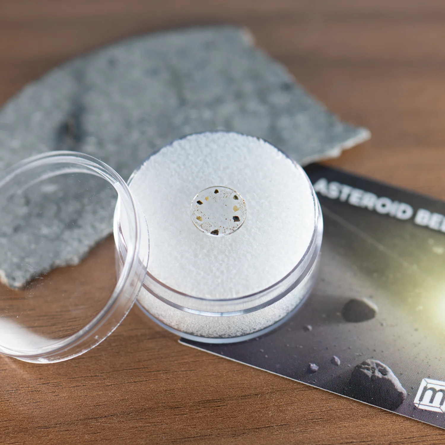 Asteroid Belt HED Meteorite Fragments - Classic Riker Box Specimens - Image 5