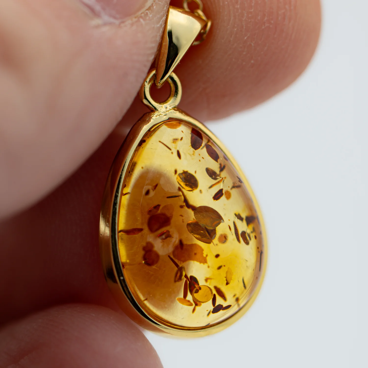 Baltic Amber Pendant Necklace - Image 8