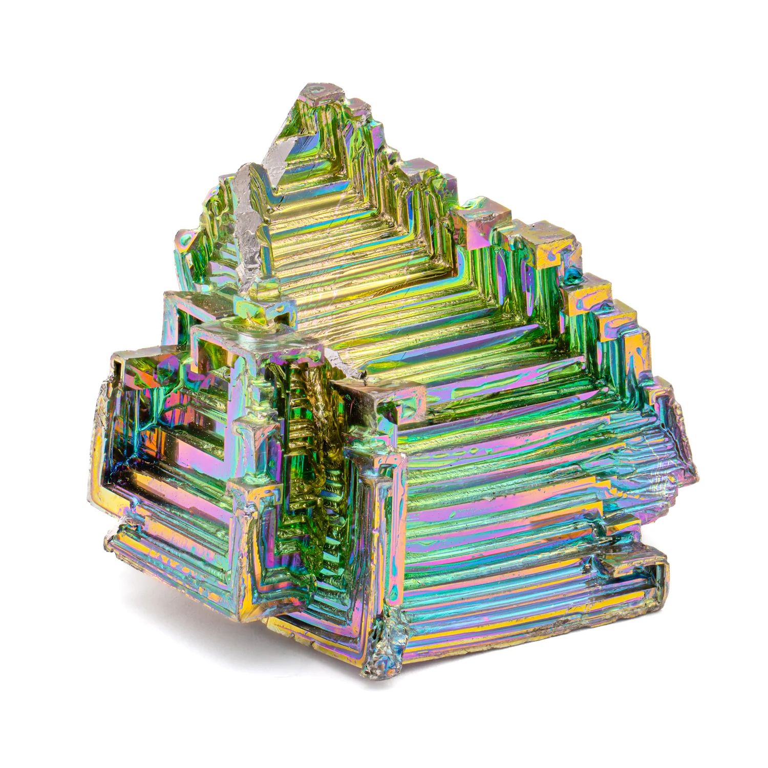 Bismuth Rainbow Crystal Staircase - SOLD 1.17"