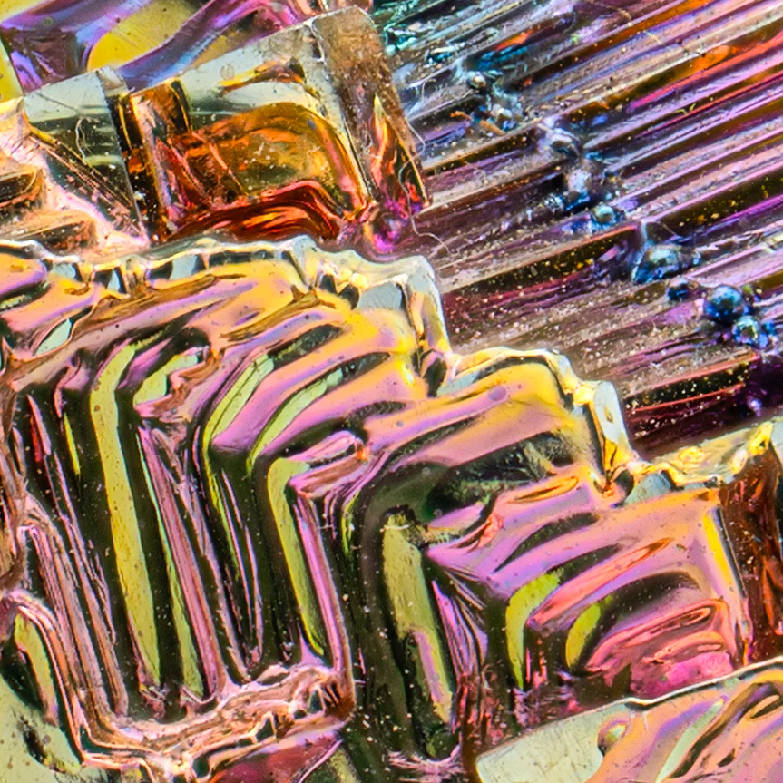 Bismuth Rainbow Crystal Staircase - SOLD 1.22" - Image 2