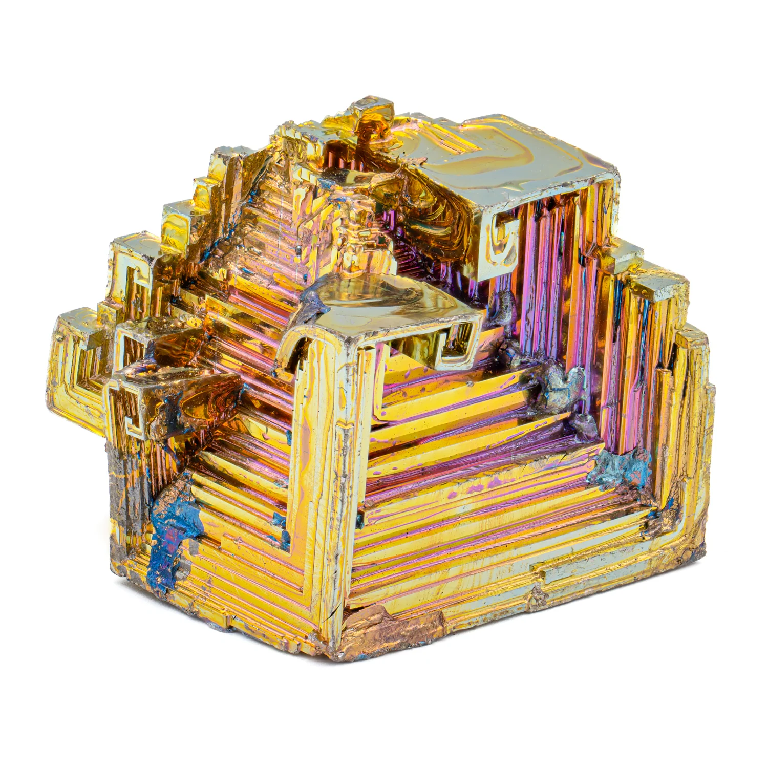 Bismuth Rainbow Crystal Staircase - SOLD 1.32"
