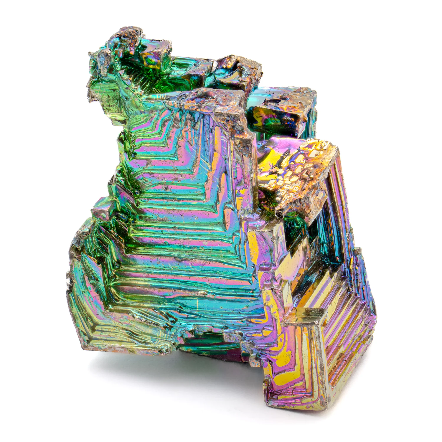 Bismuth Rainbow Crystal Staircase - SOLD 1.38" - Image 2