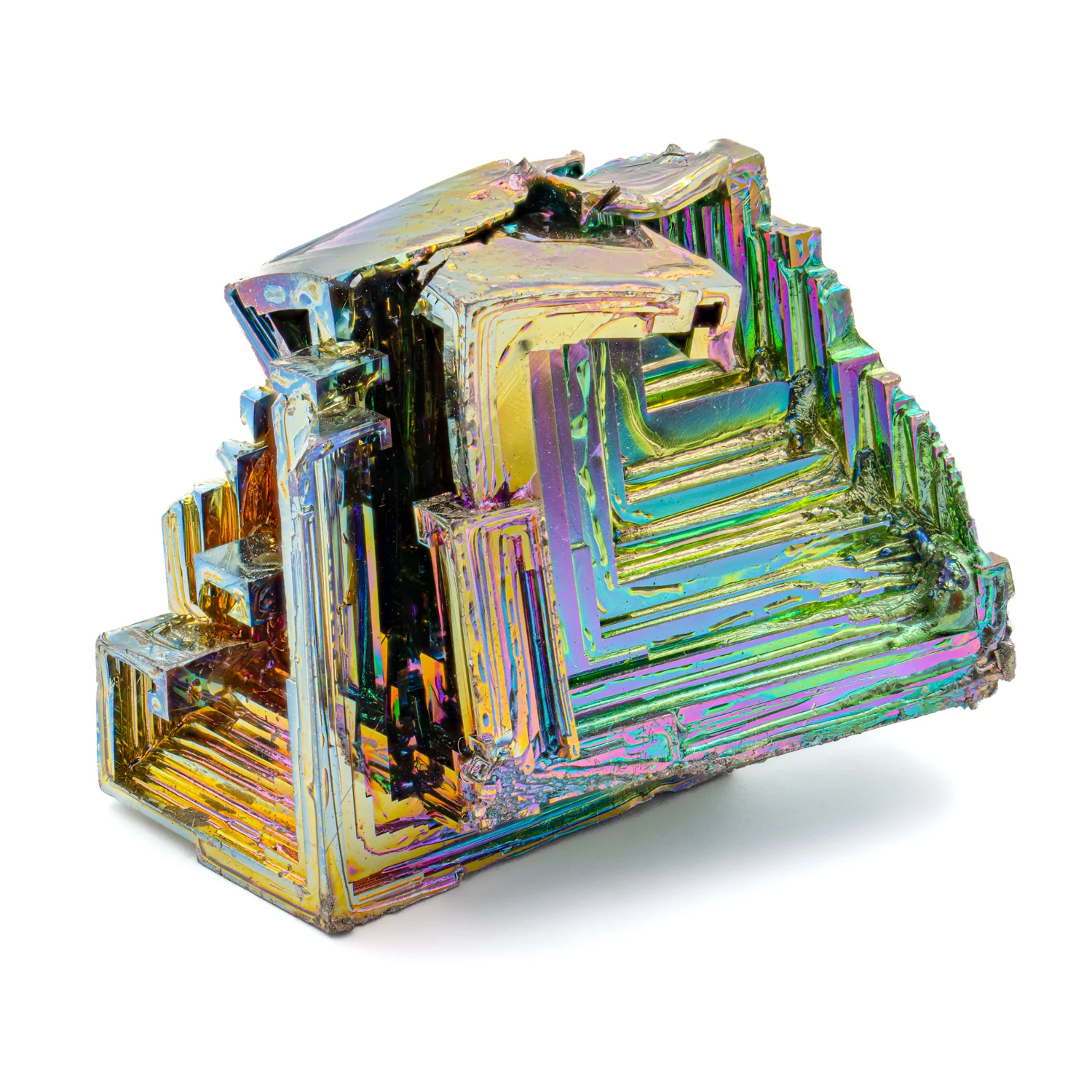 Bismuth Rainbow Crystal Staircase - SOLD 1.55"