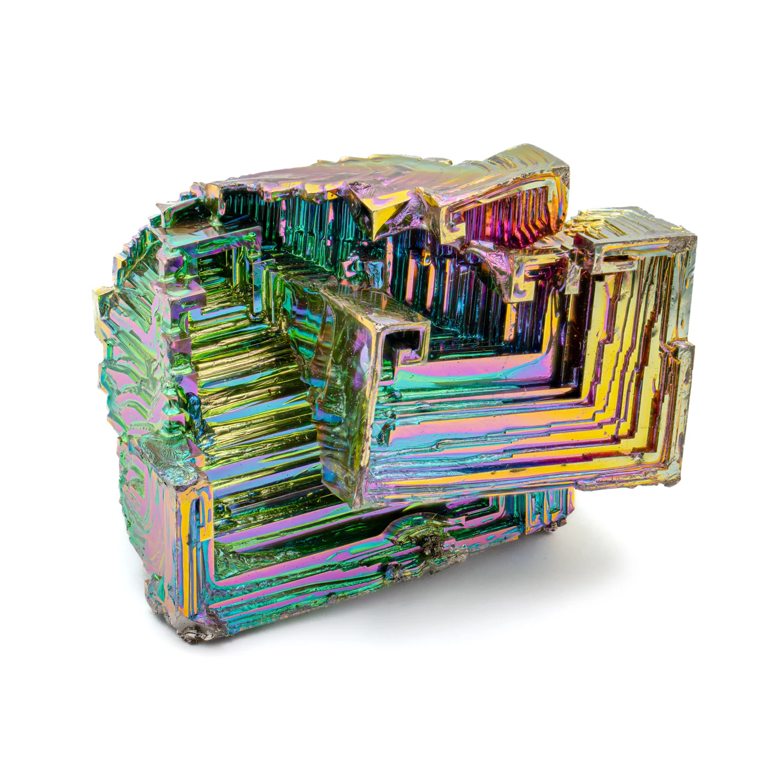 Bismuth Rainbow Crystal Staircase - SOLD 1.55" - Image 2