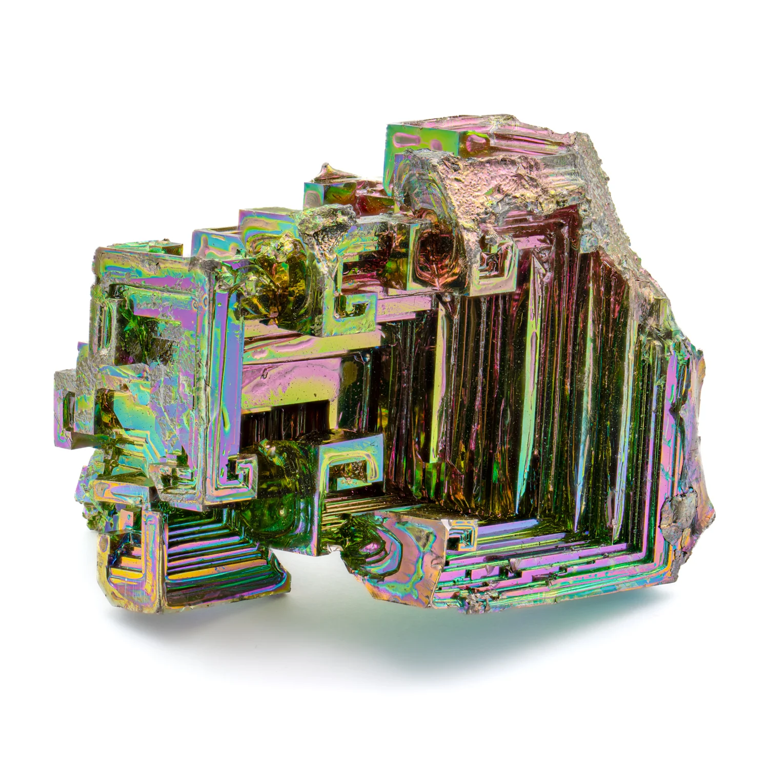 Bismuth Rainbow Crystal Staircase - SOLD 1.55" - Image 3