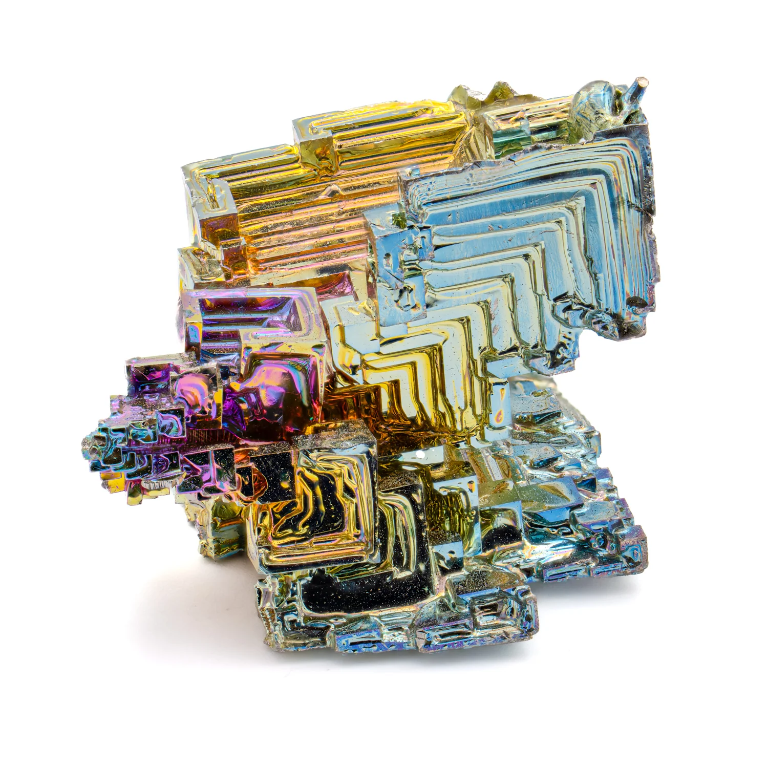 Bismuth Rainbow Crystal Staircase - SOLD 1.61"
