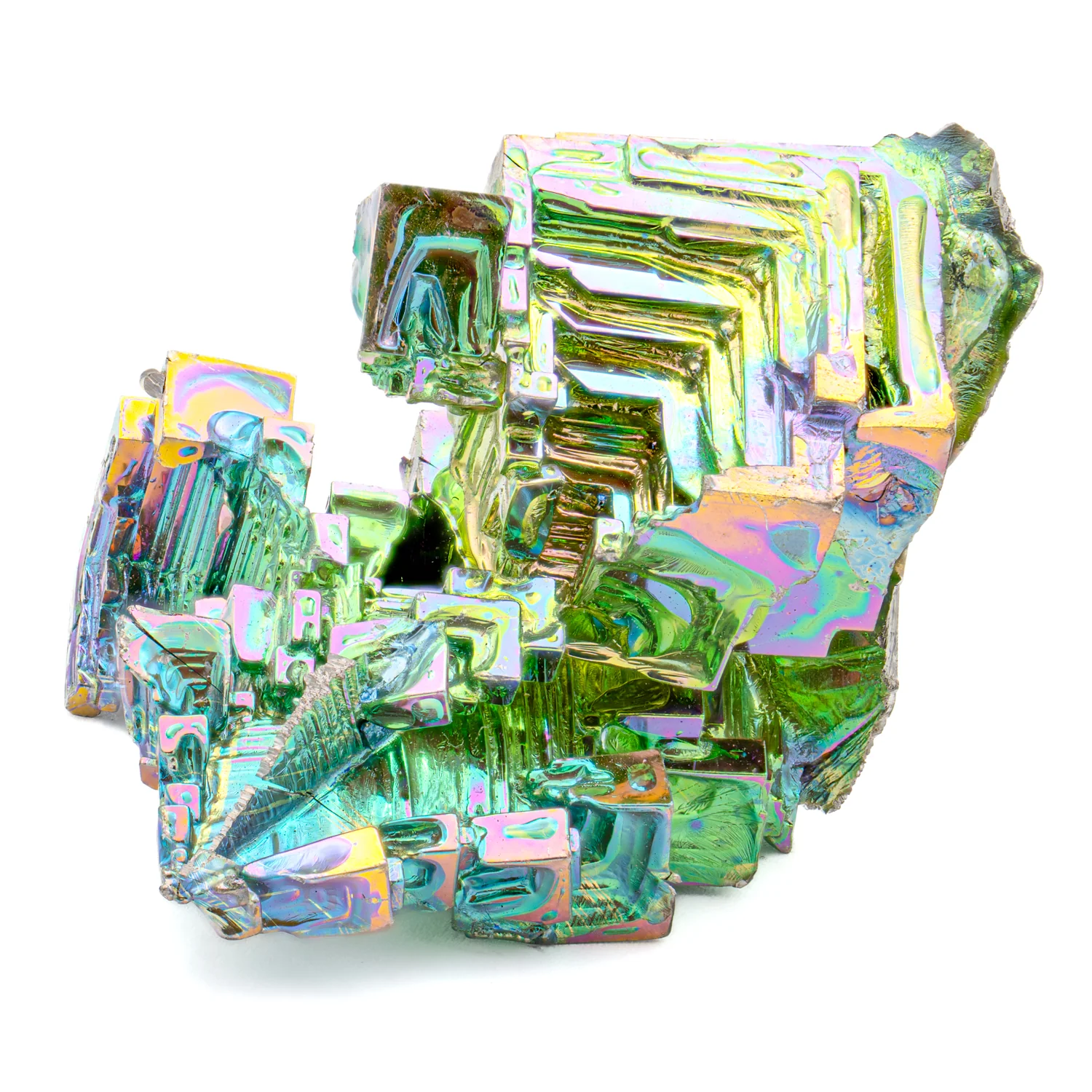 Bismuth Rainbow Crystal Staircase - SOLD 1.67" - Image 3