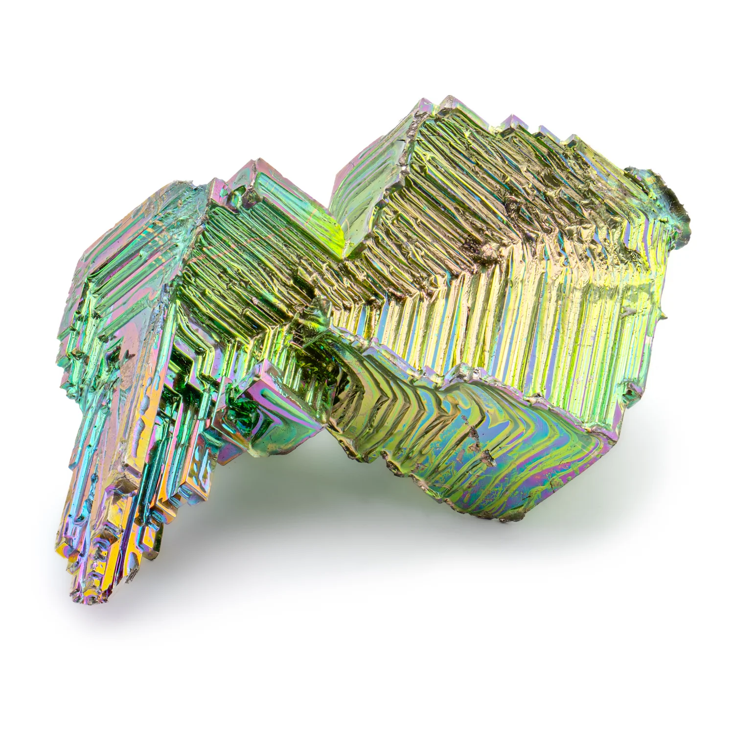 Bismuth Rainbow Crystal Staircase - SOLD 1.86"