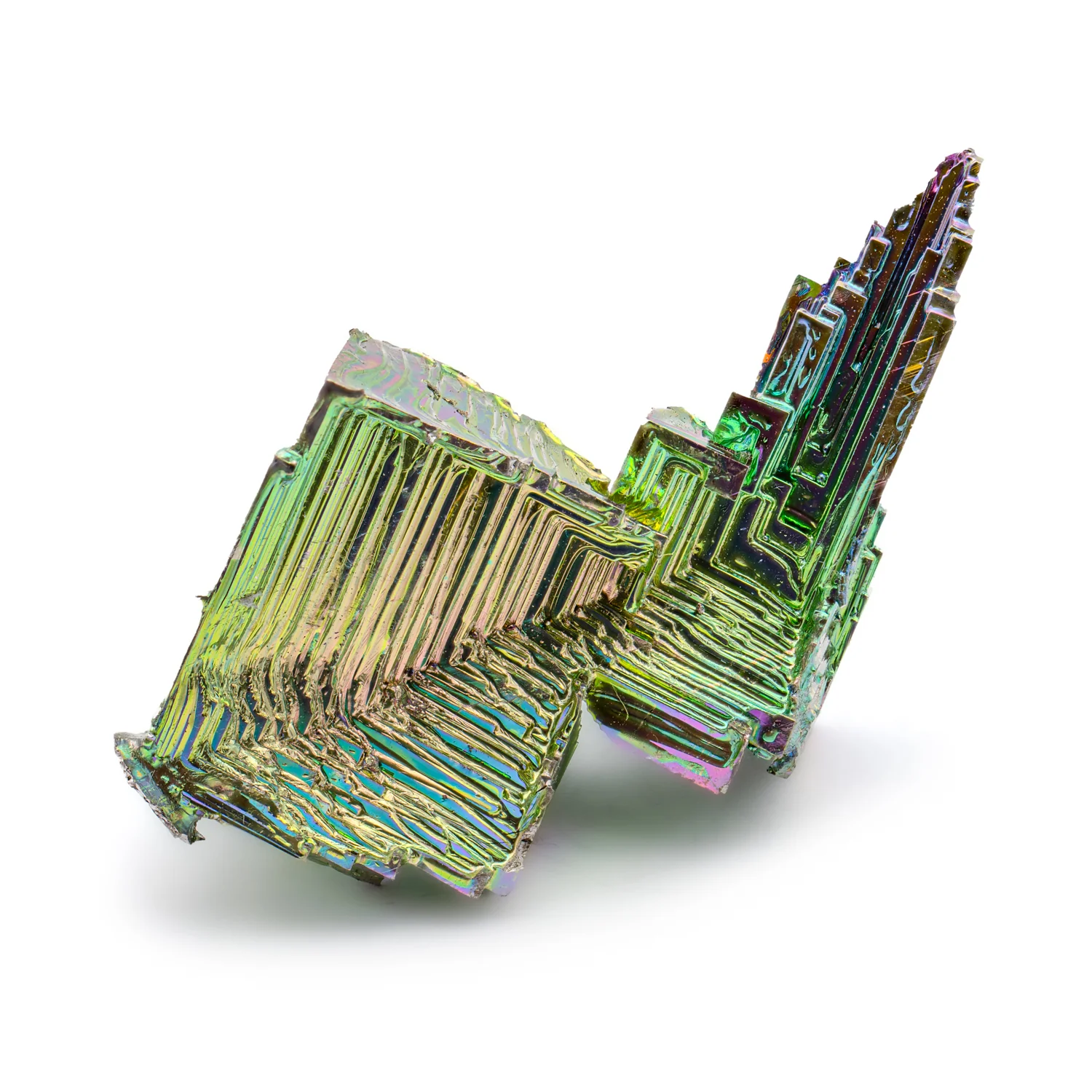 Bismuth Rainbow Crystal Staircase - SOLD 1.86" - Image 3