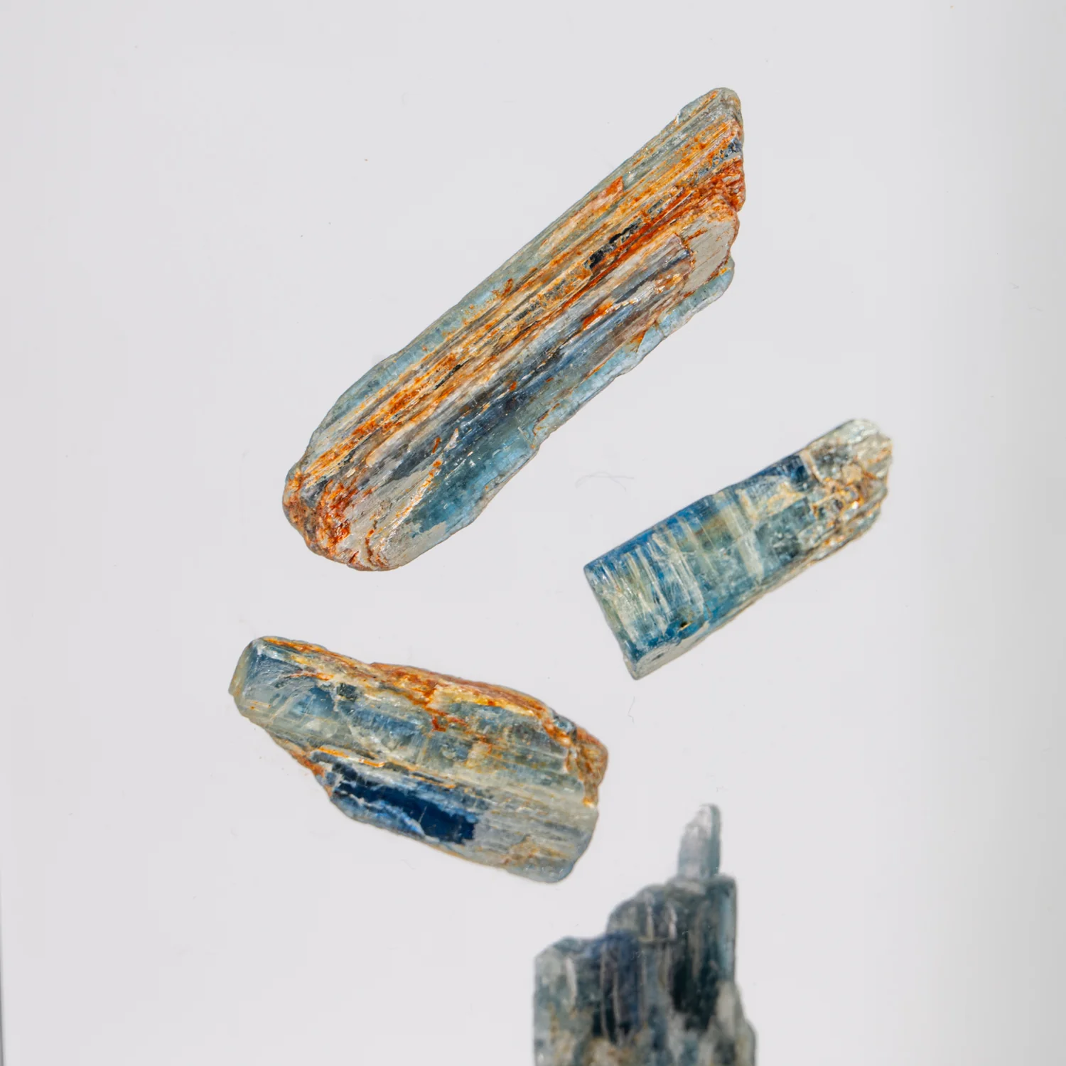 Blue Cascade - Blue Kyanite Acrylic Sculpture - Image 13