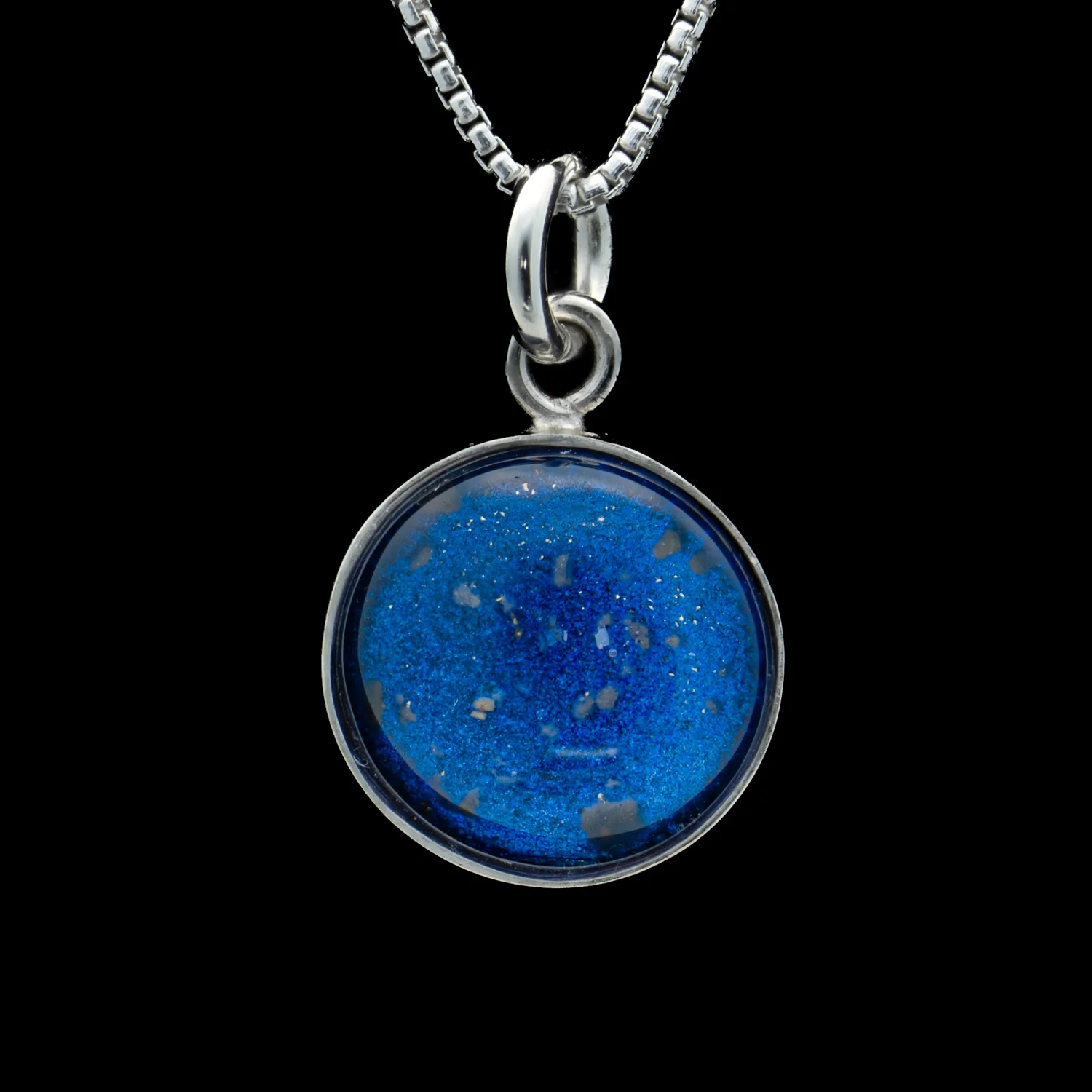Blue Moon Lunar Highlands Pendant - NWA 5000 Meteorite - Image 3