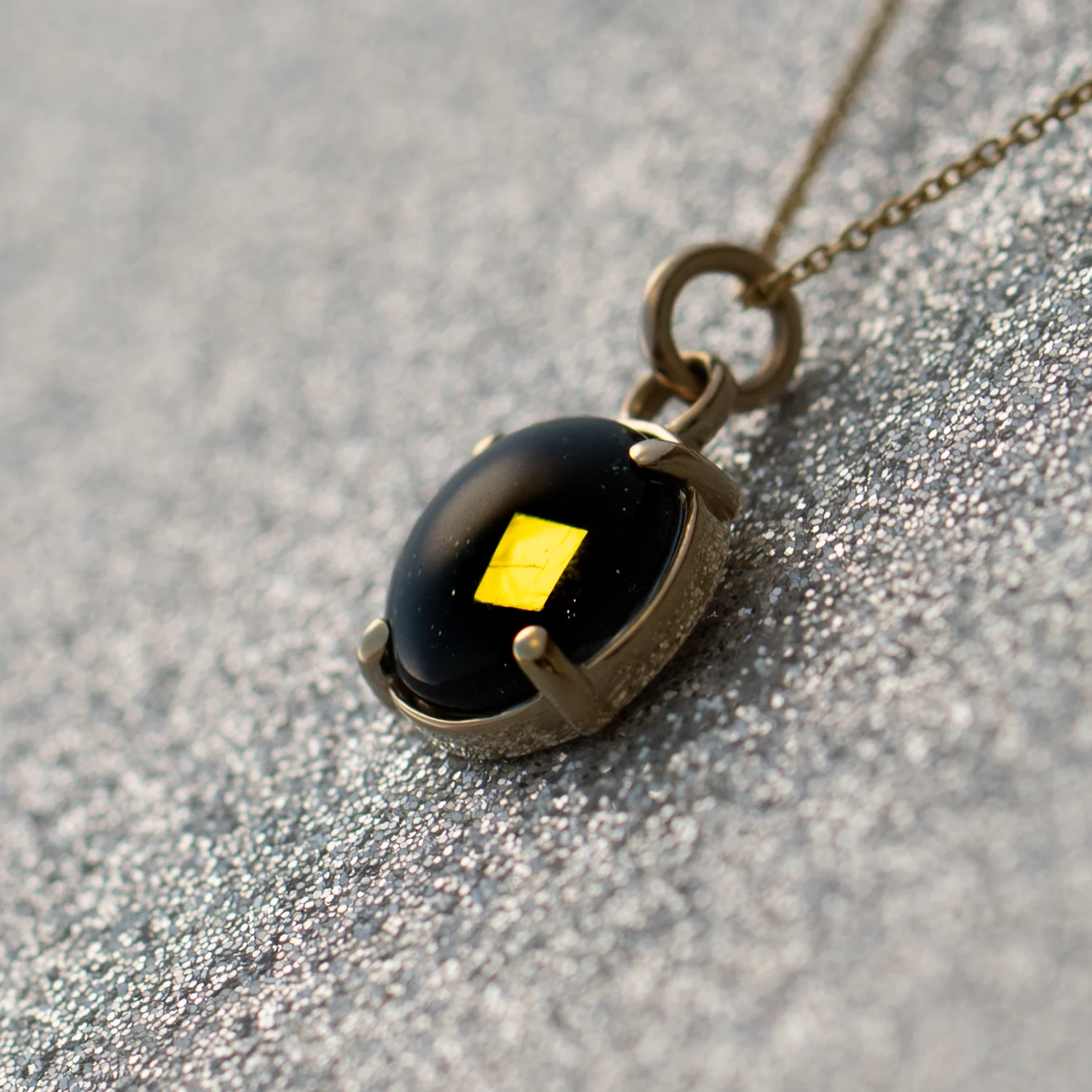 SOLD Buzz Aldrin Apollo 11 Command Module Gold Pendant - Image 3