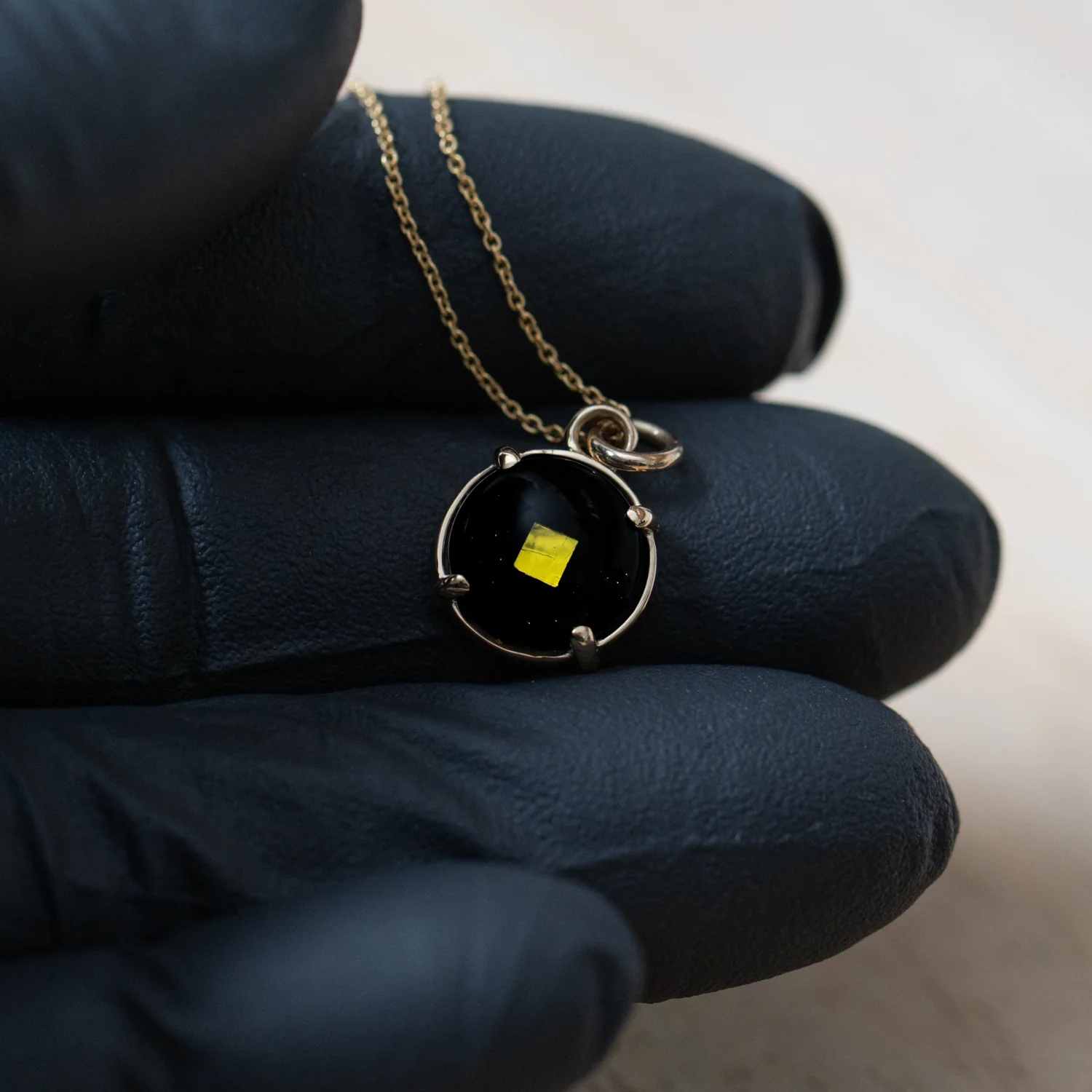 SOLD Buzz Aldrin Apollo 11 Command Module Gold Pendant - Image 5