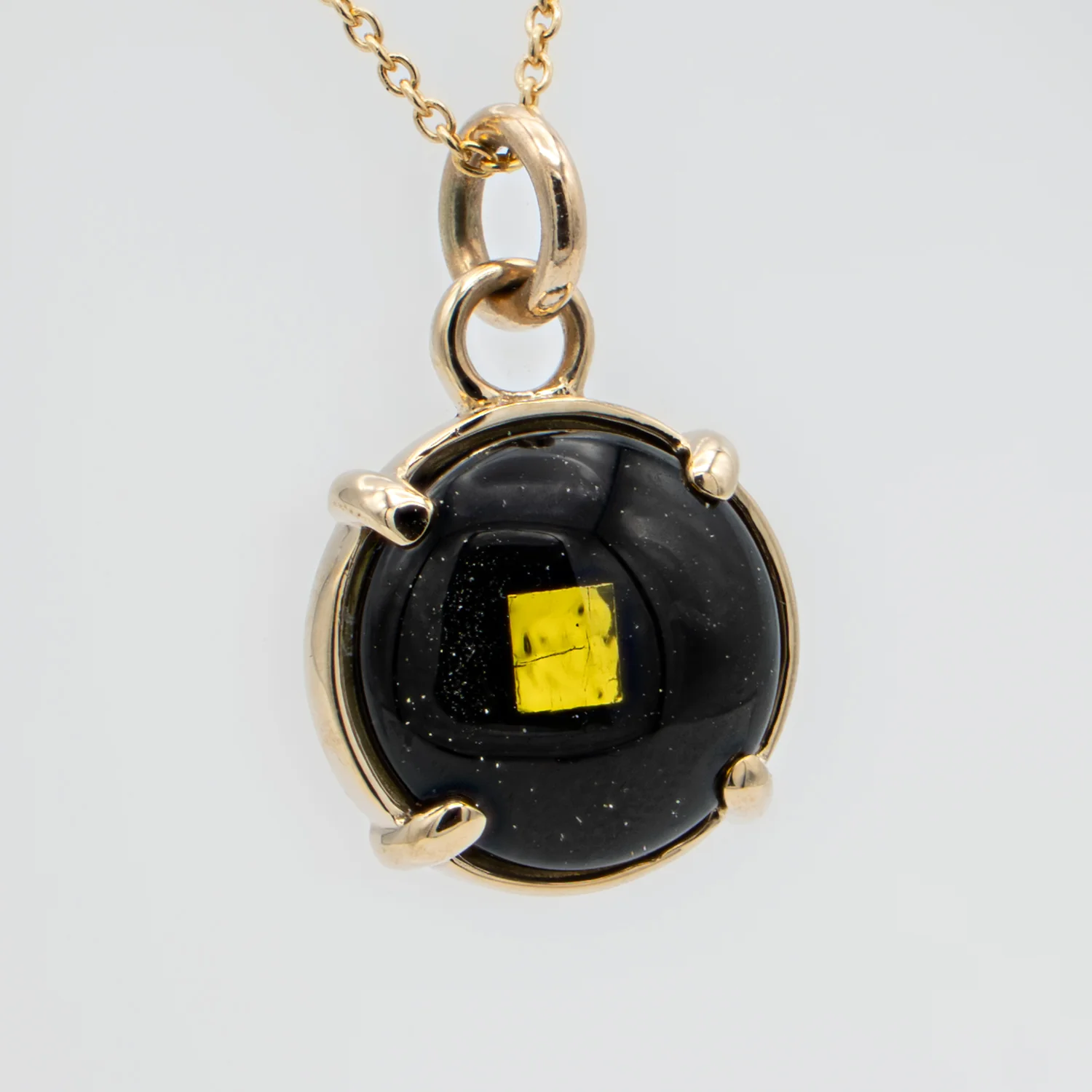 SOLD Buzz Aldrin Apollo 11 Command Module Gold Pendant - Image 6