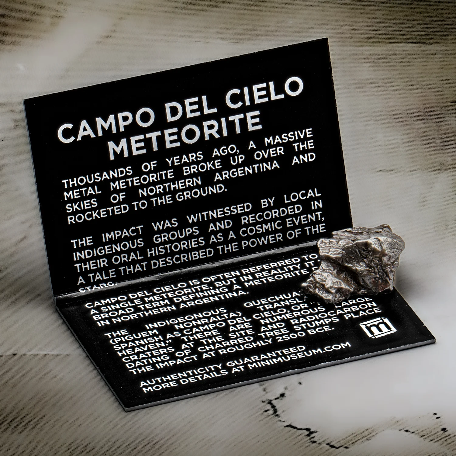 Cosmic Campo del Cielo Mini Meteorite - Image 4