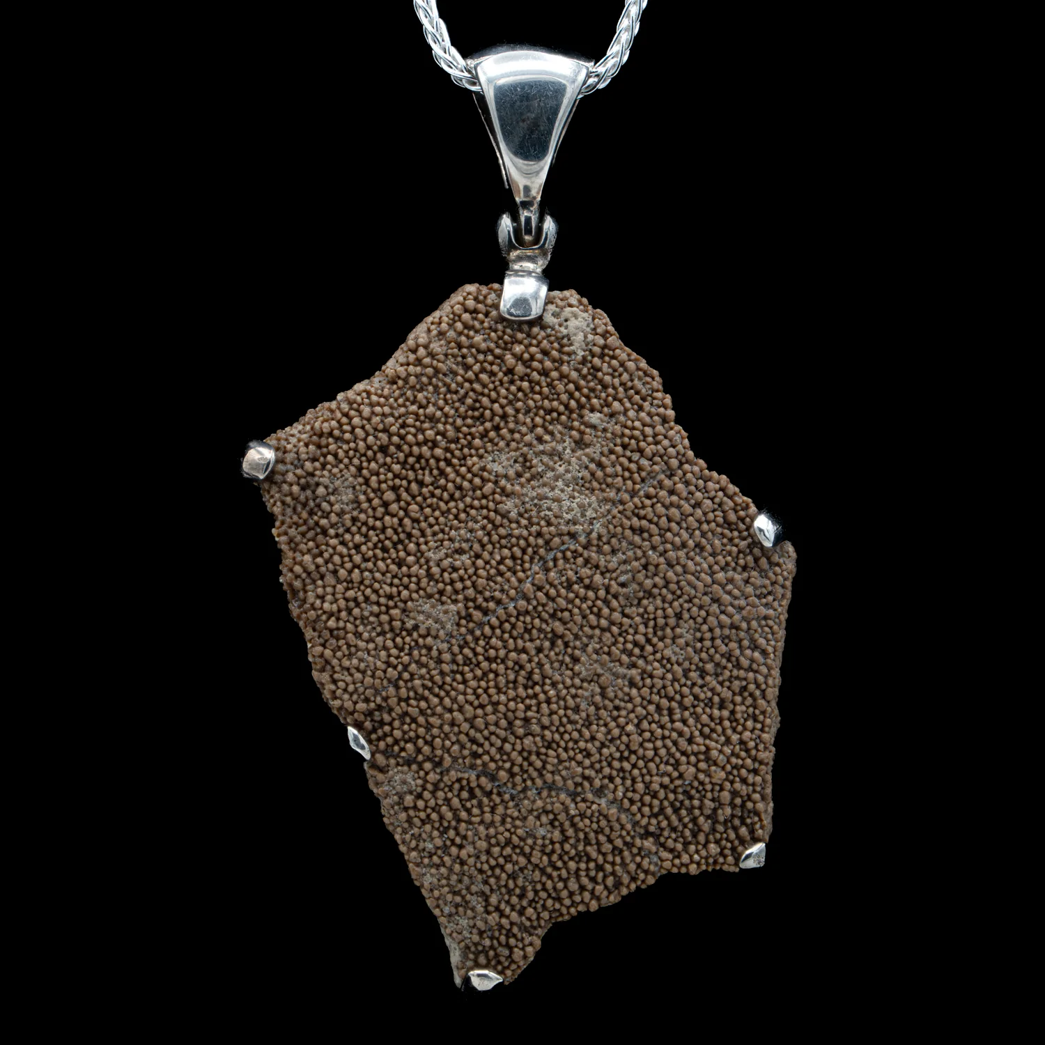 Dinosaur Eggshell Pendant - SOLD 1.52" - Image 6
