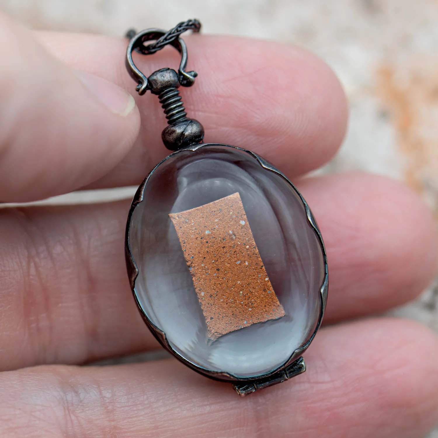 Dracula Brick Locket - Image 2