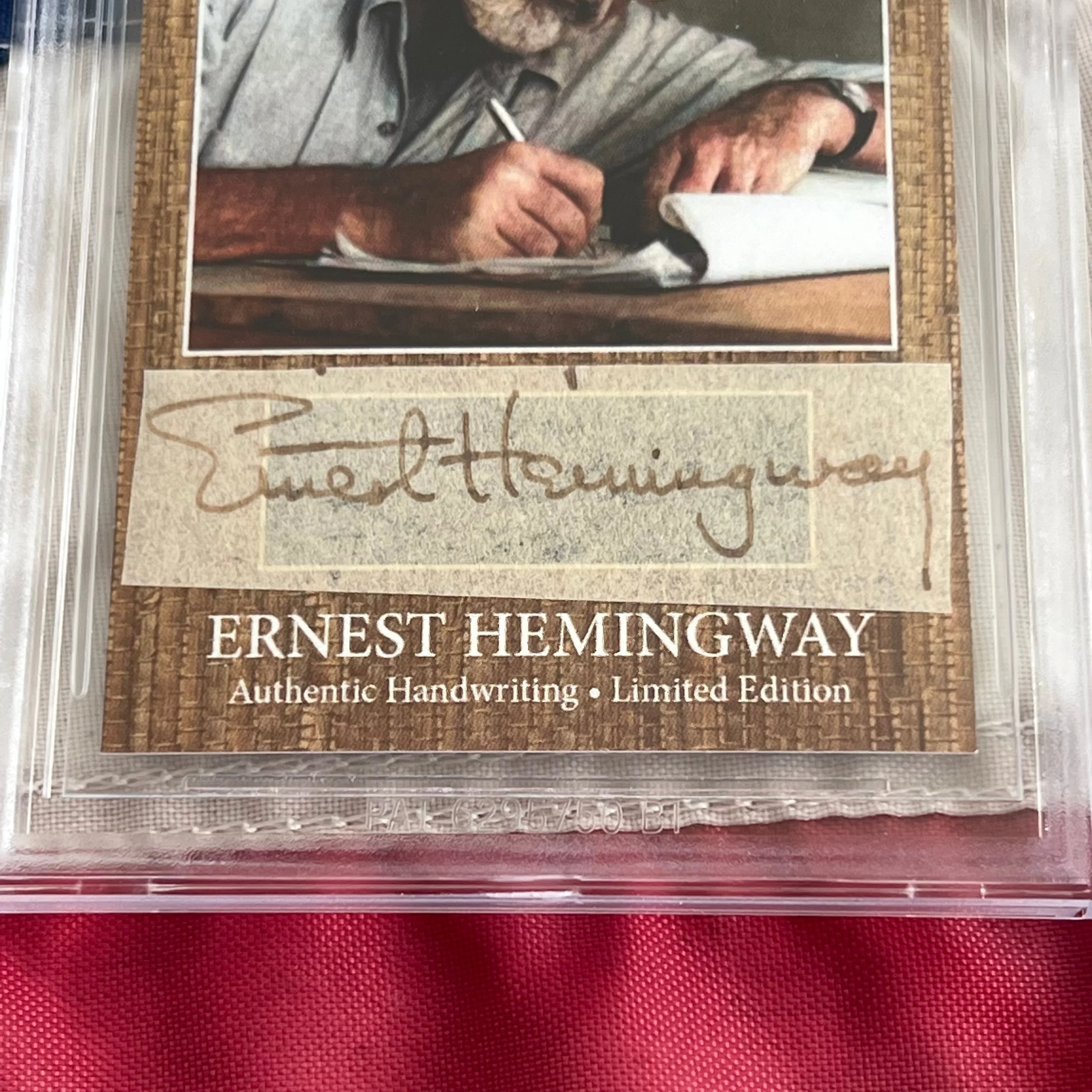 Ernest Hemingway Autograph - Removed from a Handwritten Letter Signed - Image 2