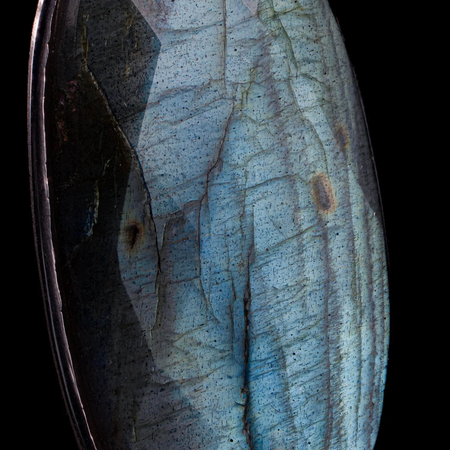 Faceted Labradorite Pendant - SOLD 1.58" - Image 2