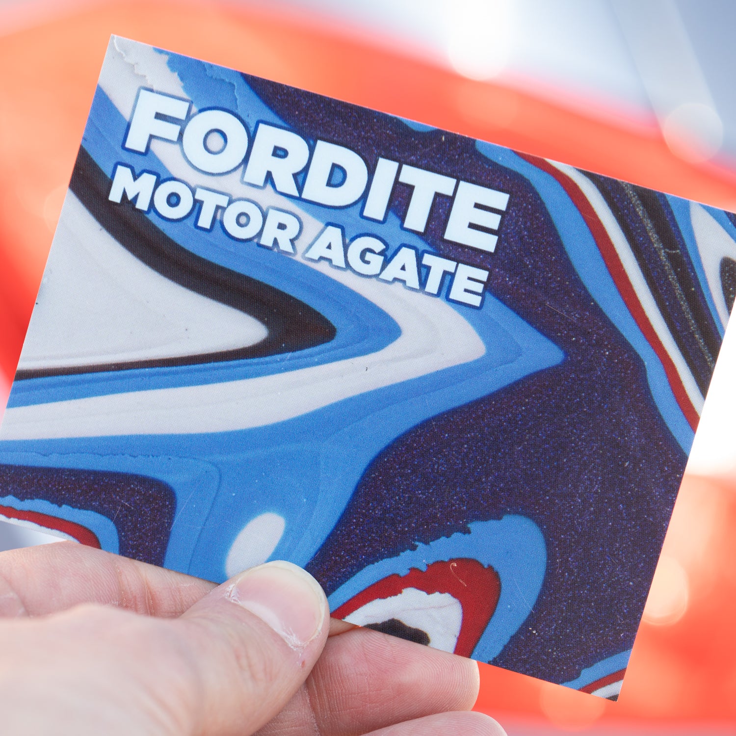 Fordite - Display Card - Image 8