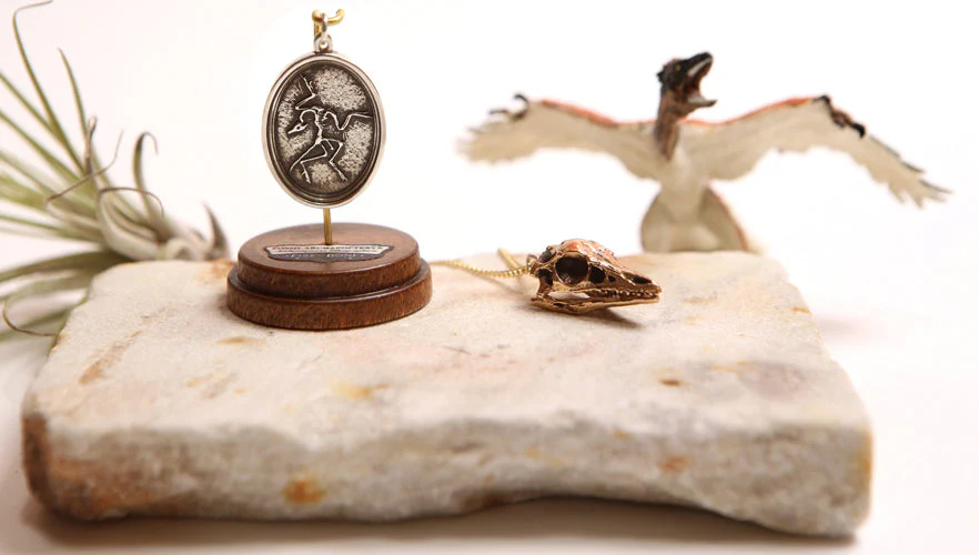 Fossil Archaeopteryx Pendant - Image 5