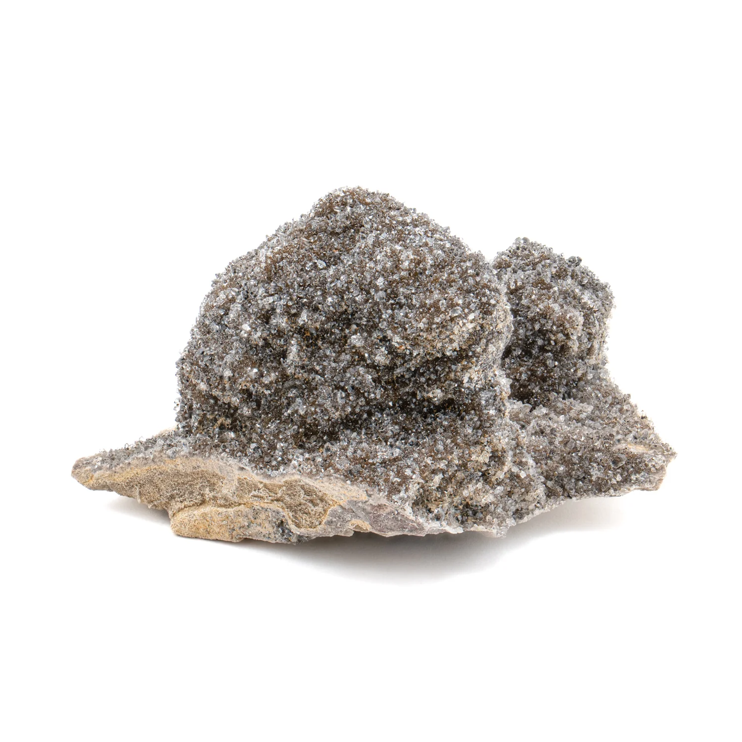 Herkimer Diamond Druzy SOLD 3.00" Cluster on Dolomite - Image 5