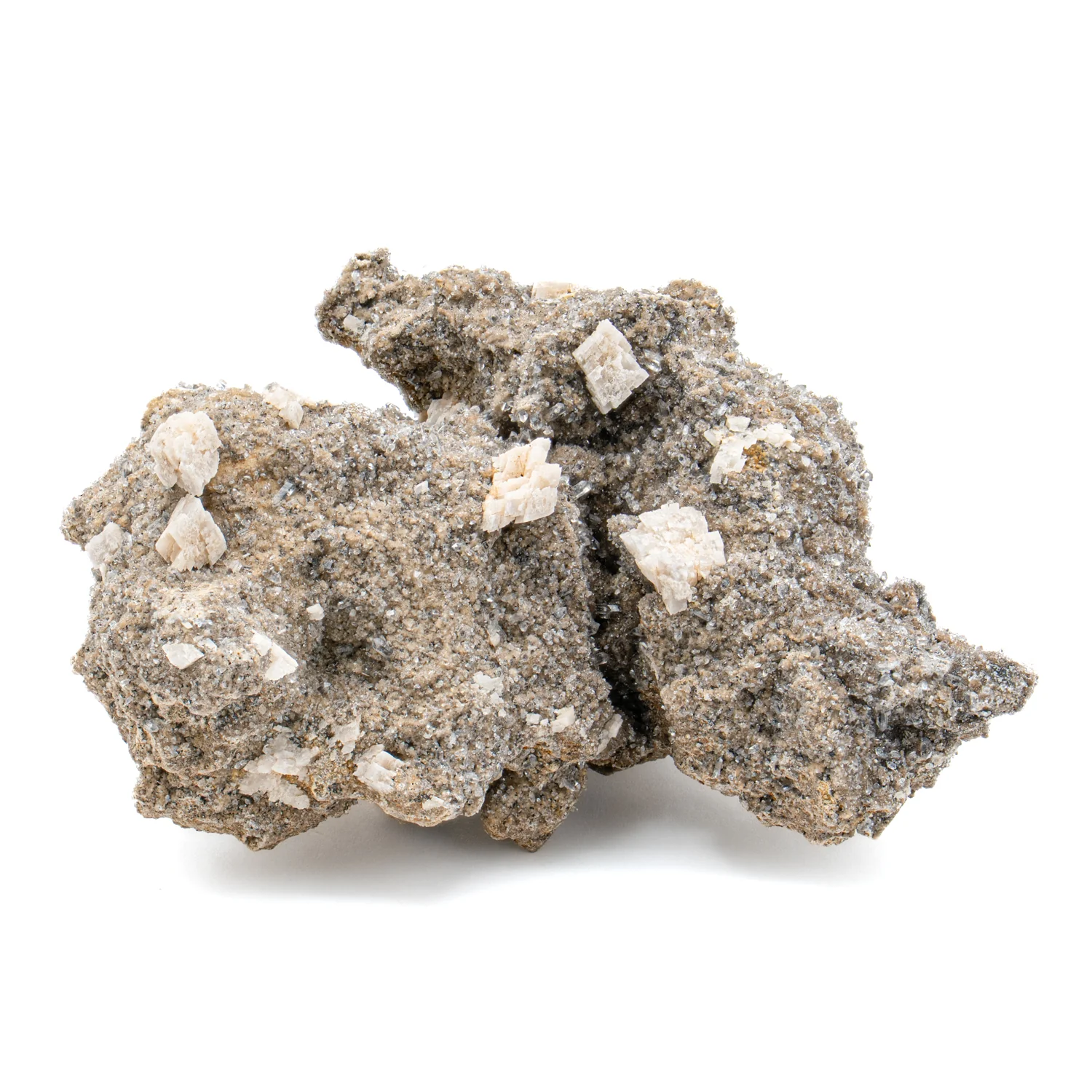 Herkimer Diamond Druzy 3.04" Cluster on Dolomite - Image 2