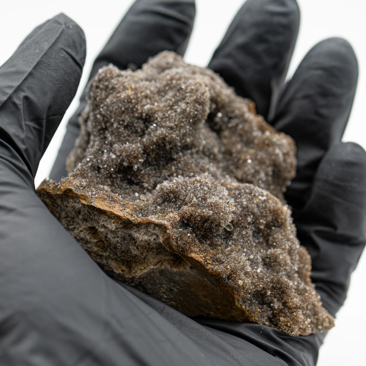 Herkimer Diamond Druzy 3.11" Cluster on Dolomite - Image 2