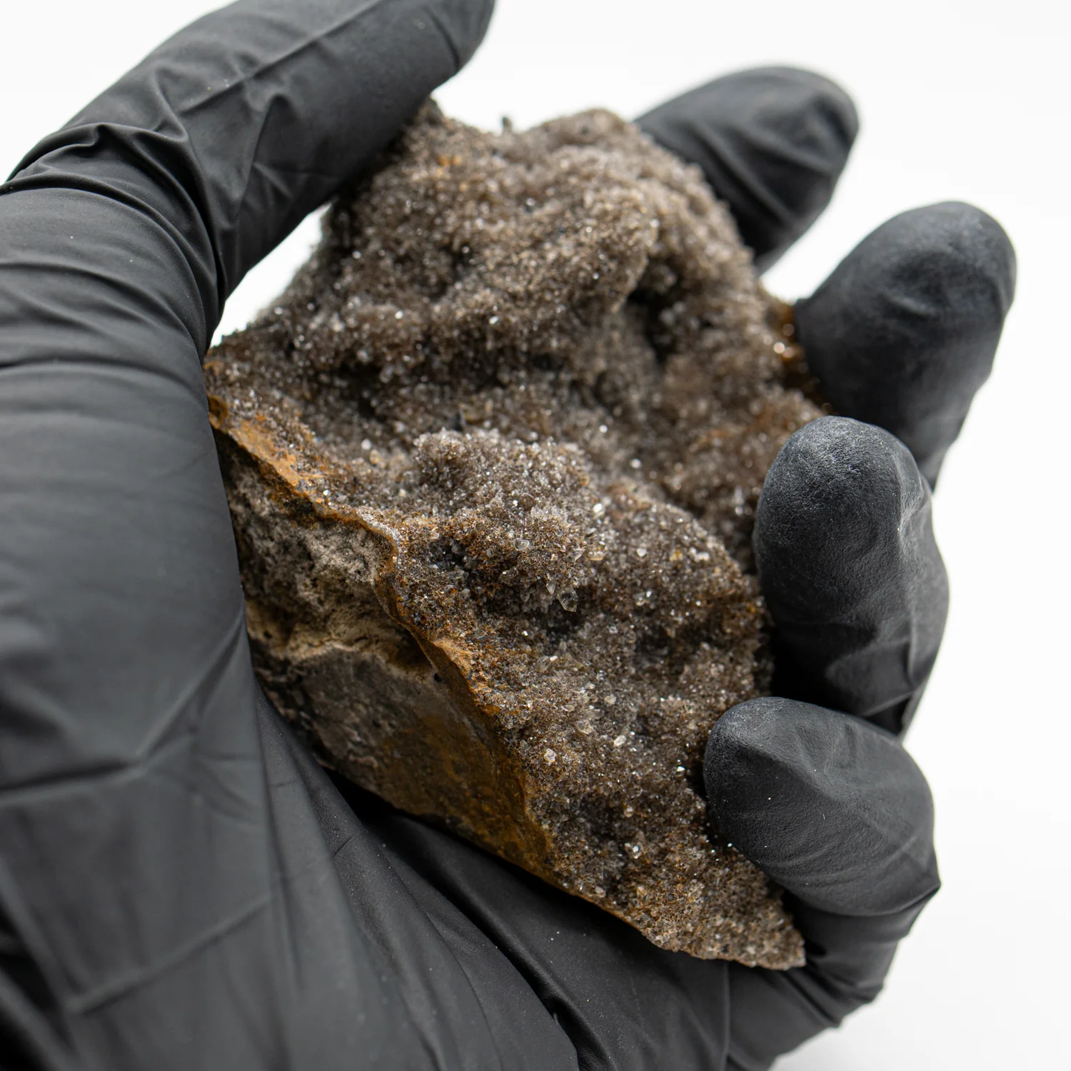 Herkimer Diamond Druzy 3.11" Cluster on Dolomite - Image 3