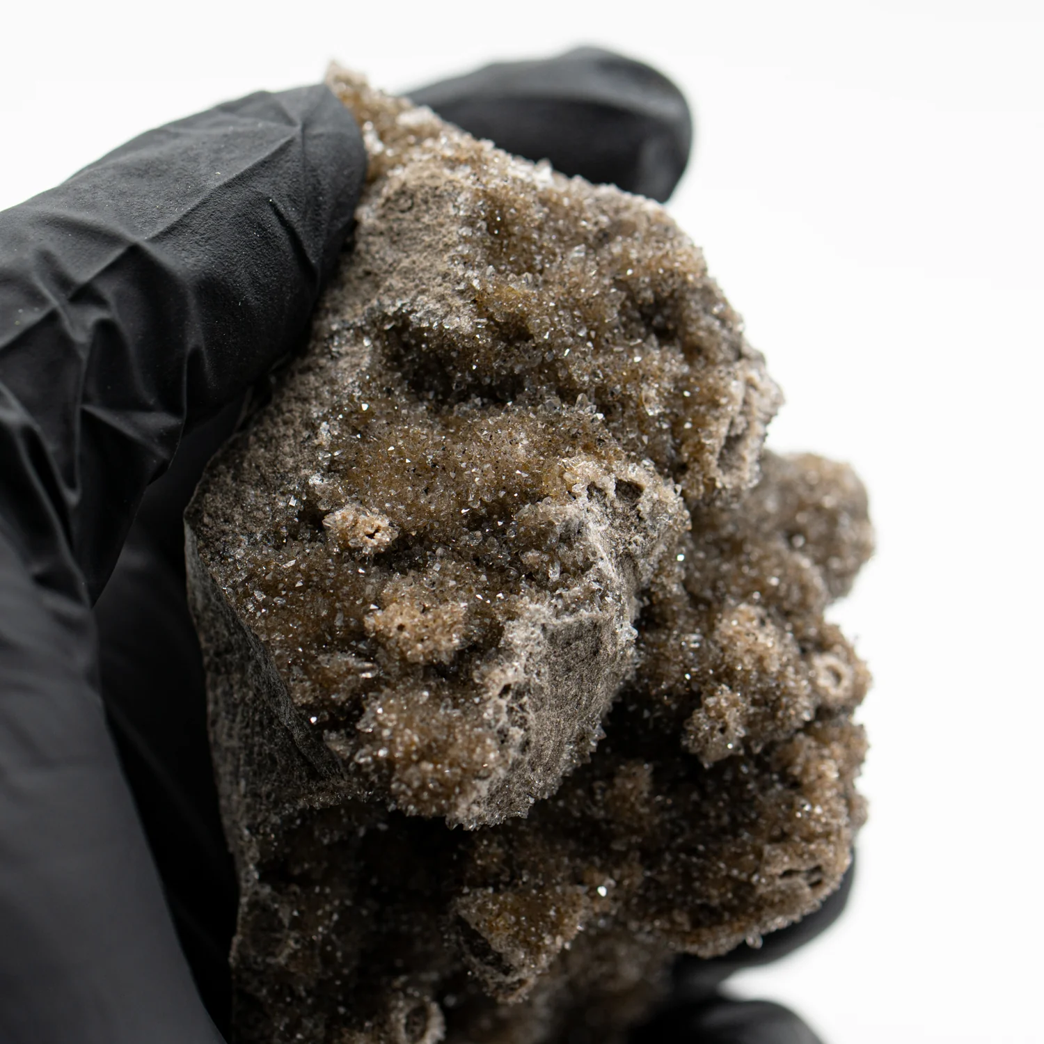 Herkimer Diamond Druzy 3.30" Cluster on Dolomite - Image 3