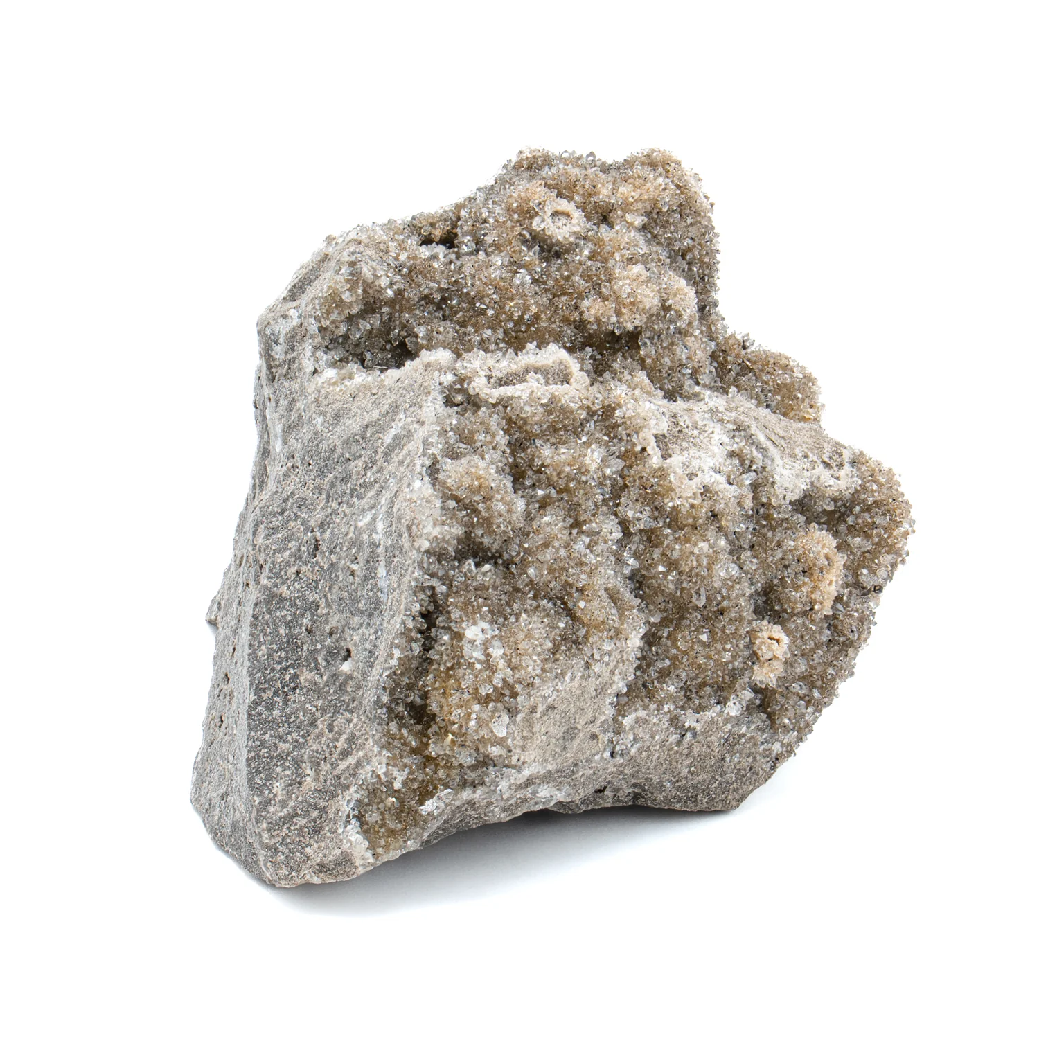 Herkimer Diamond Druzy 3.30" Cluster on Dolomite - Image 4
