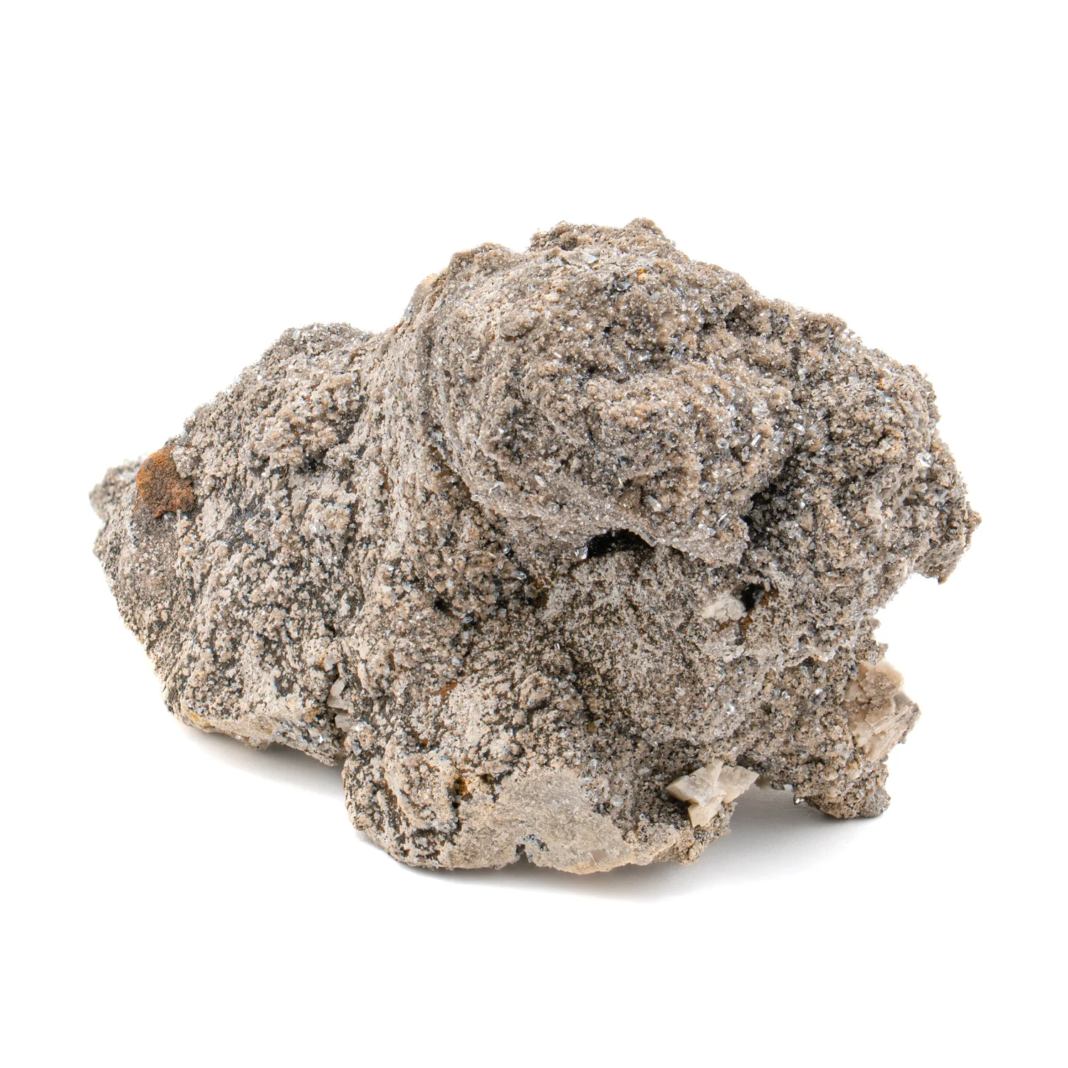 Herkimer Diamond Druzy 3.65" Cluster on Dolomite - Image 3