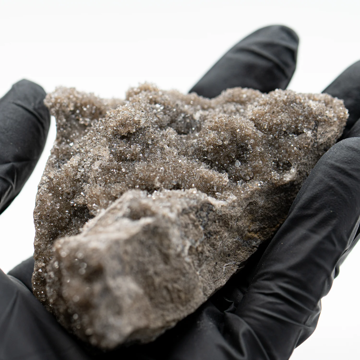 Herkimer Diamond Druzy 3.68" Cluster on Dolomite - Image 2