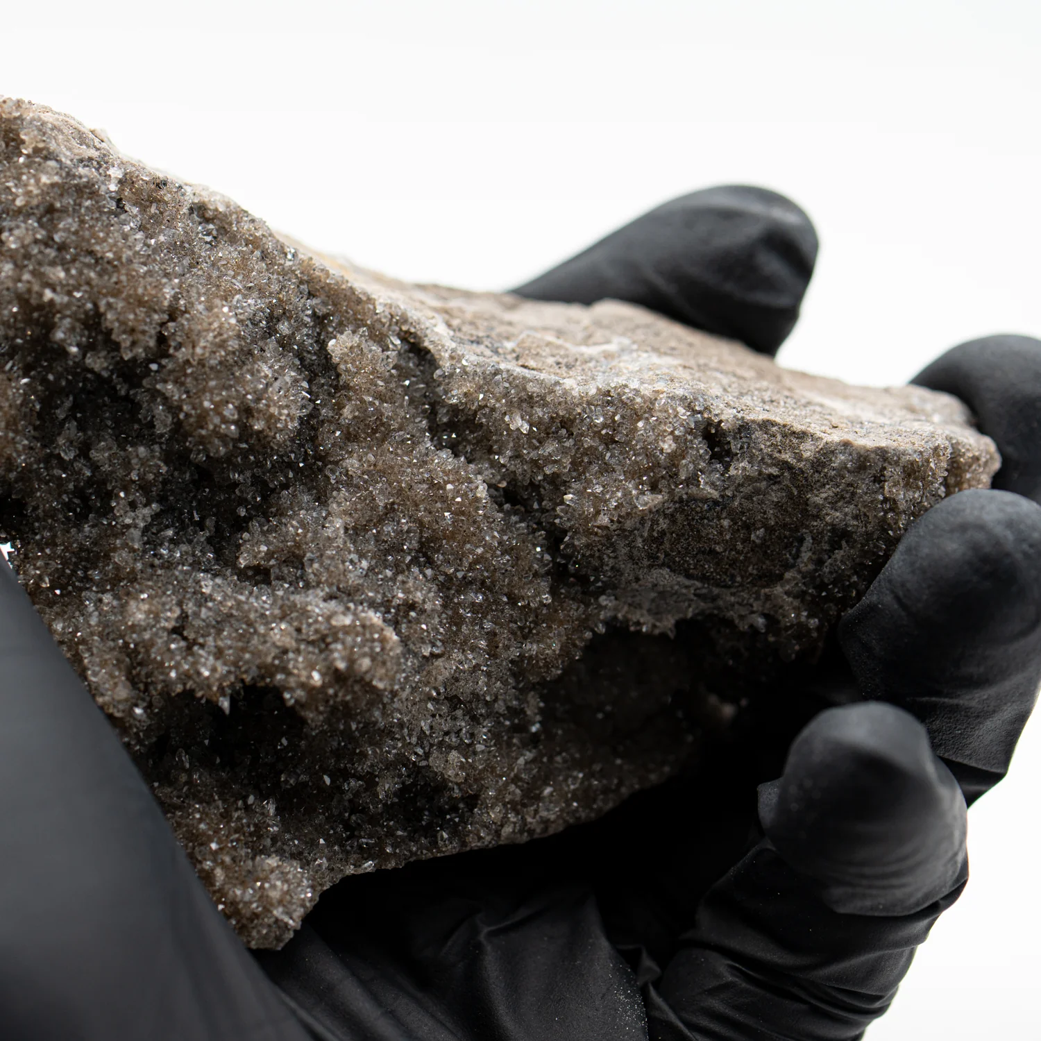 Herkimer Diamond Druzy 3.68" Cluster on Dolomite - Image 3