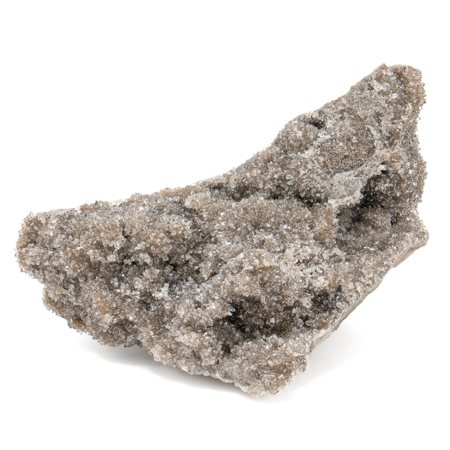 Herkimer Diamond Druzy 3.68" Cluster on Dolomite - Image 5
