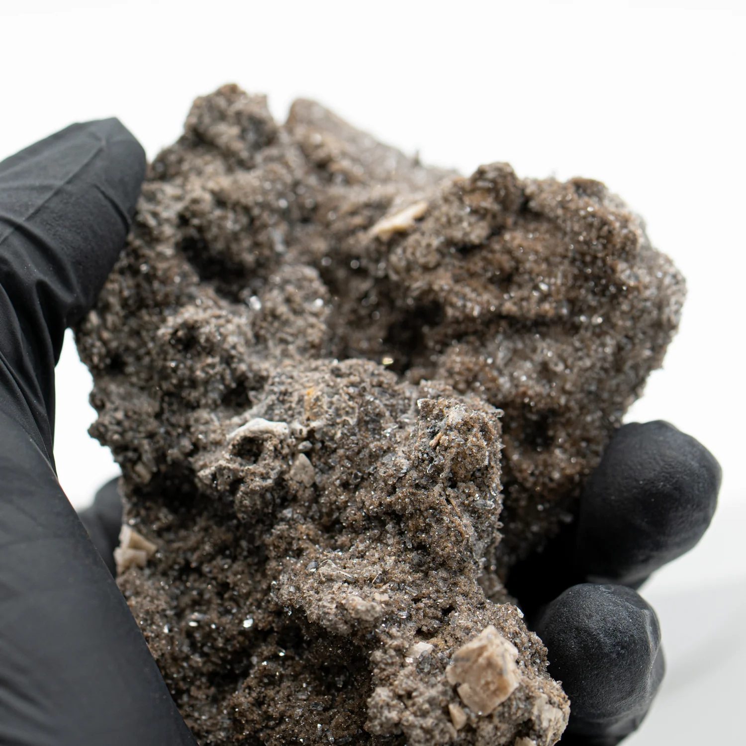 Herkimer Diamond Druzy 4.19" Cluster on Dolomite - Image 2