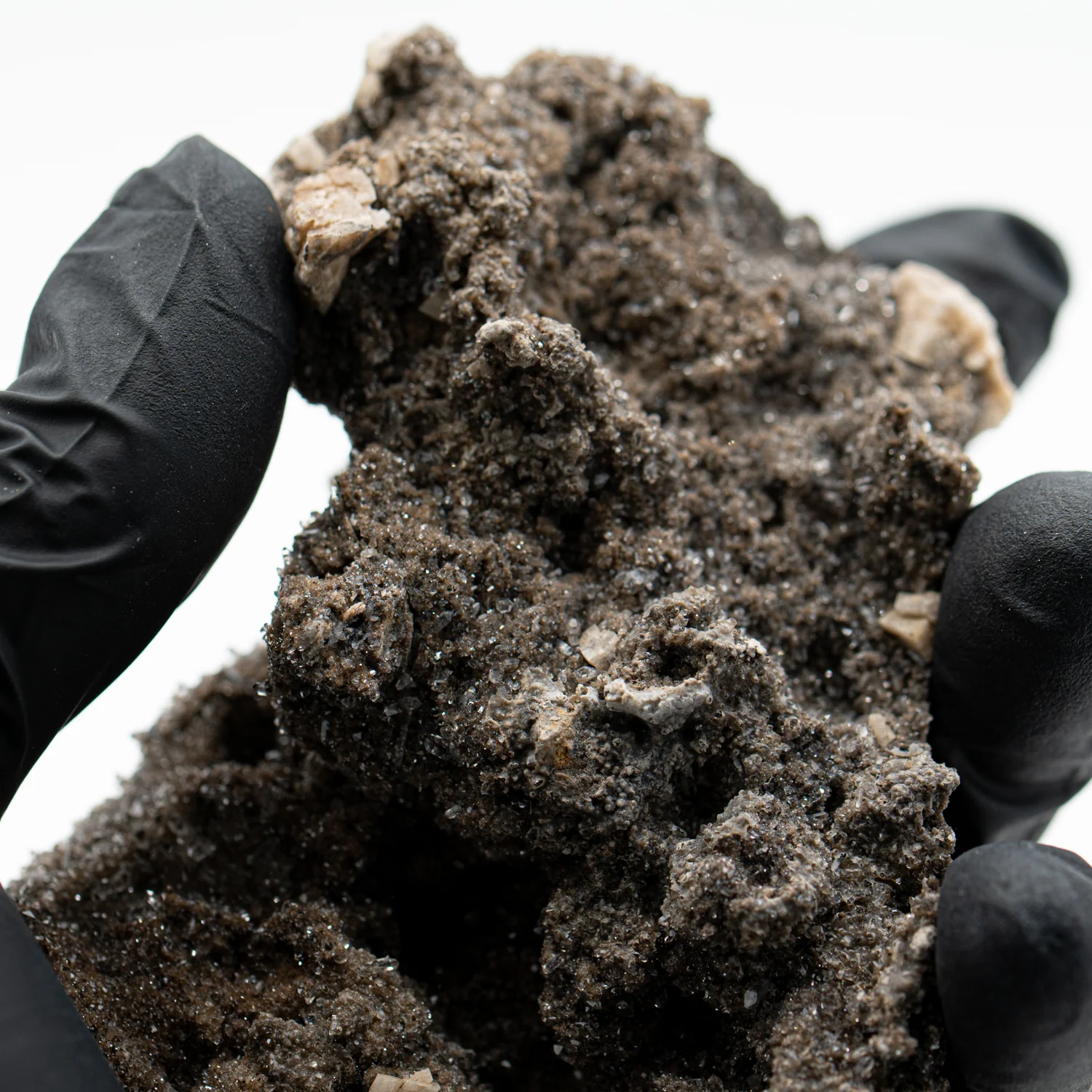 Herkimer Diamond Druzy 4.19" Cluster on Dolomite - Image 5