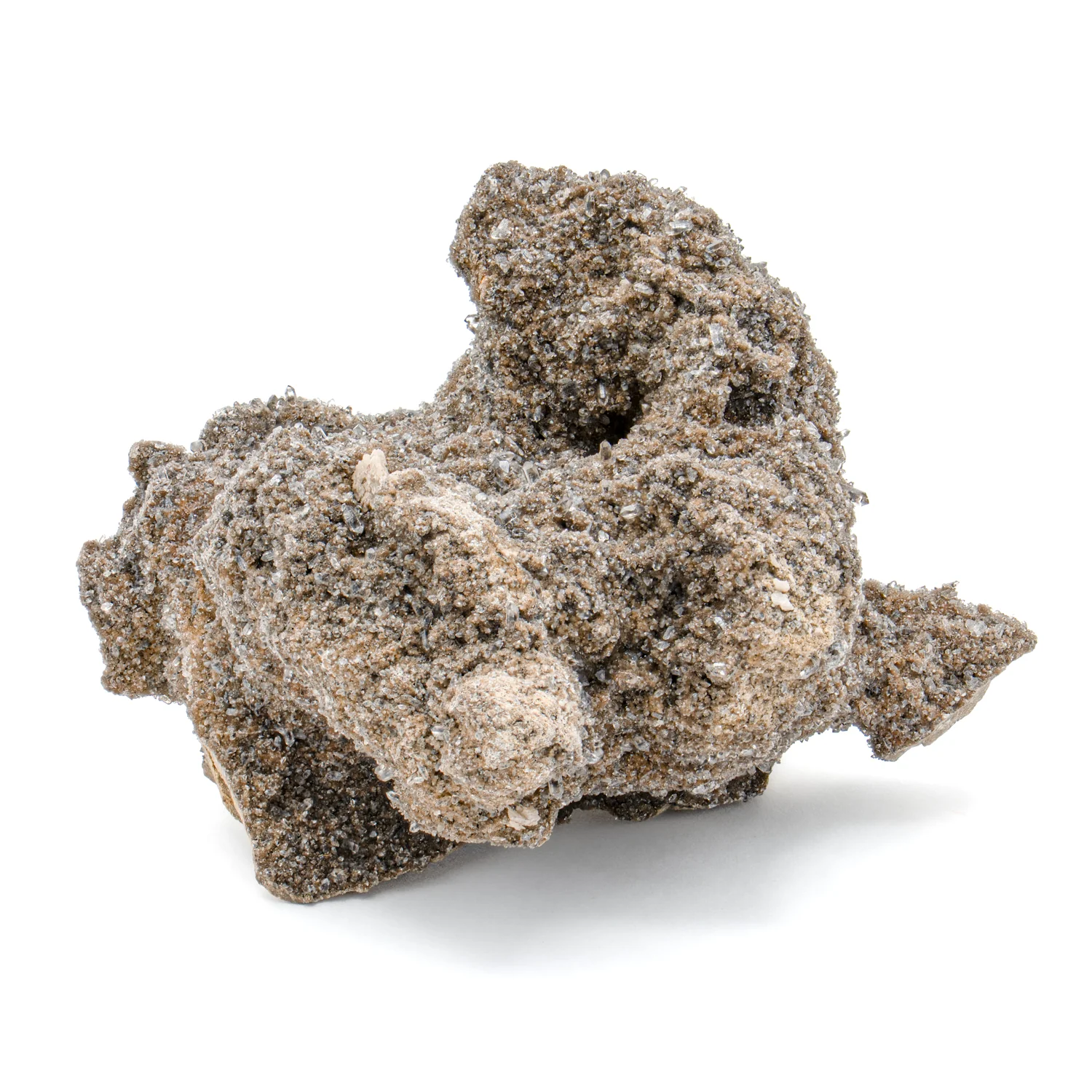 Herkimer Diamond Druzy 2.79" Cluster on Dolomite - Image 2