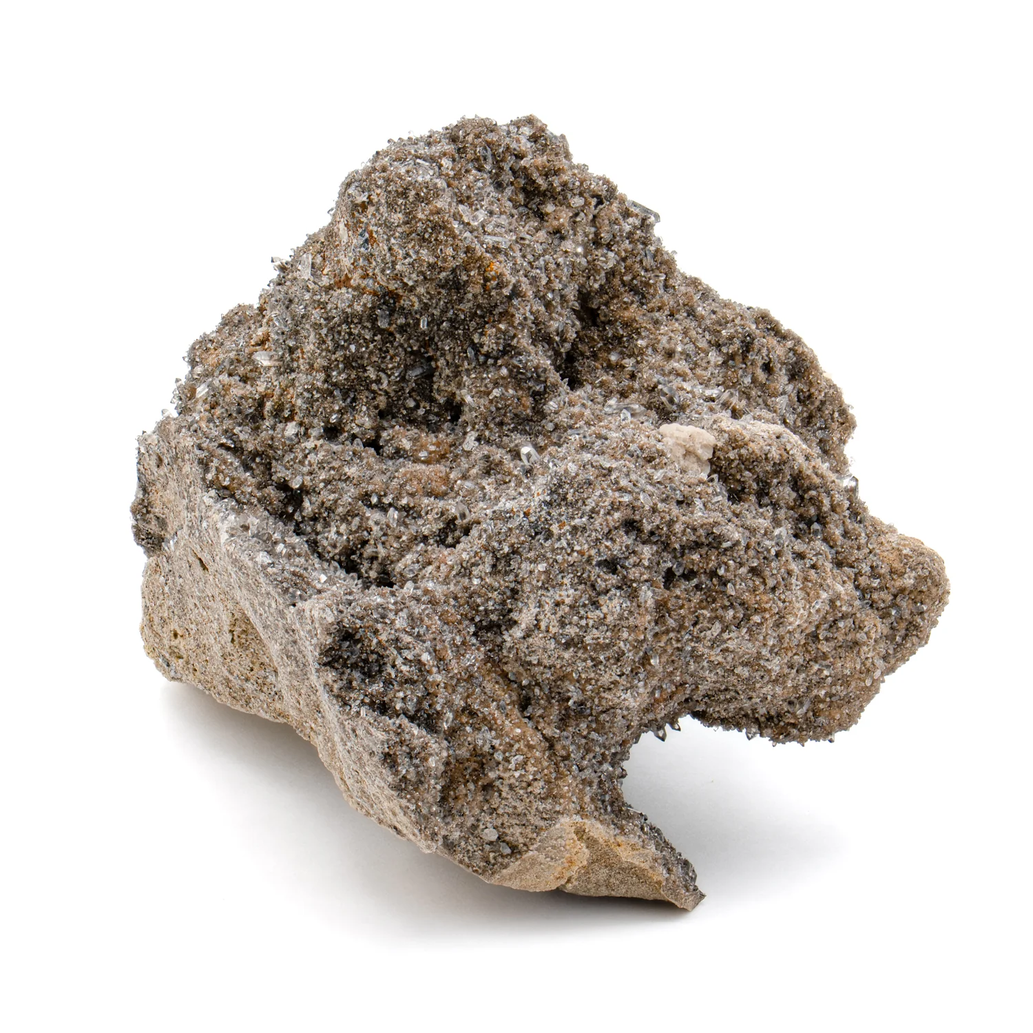 Herkimer Diamond Druzy 2.79" Cluster on Dolomite - Image 4