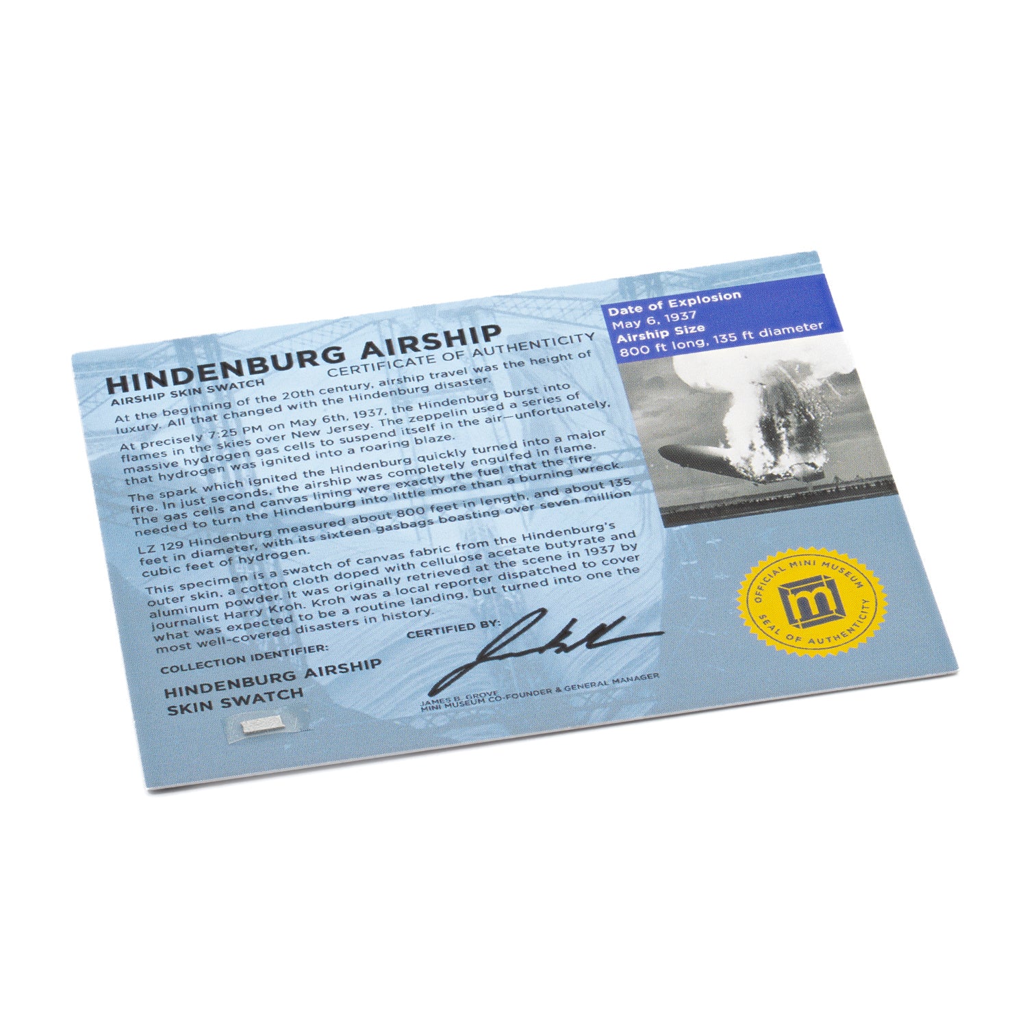 Hindenburg Airship Skin - Card Display - Image 3